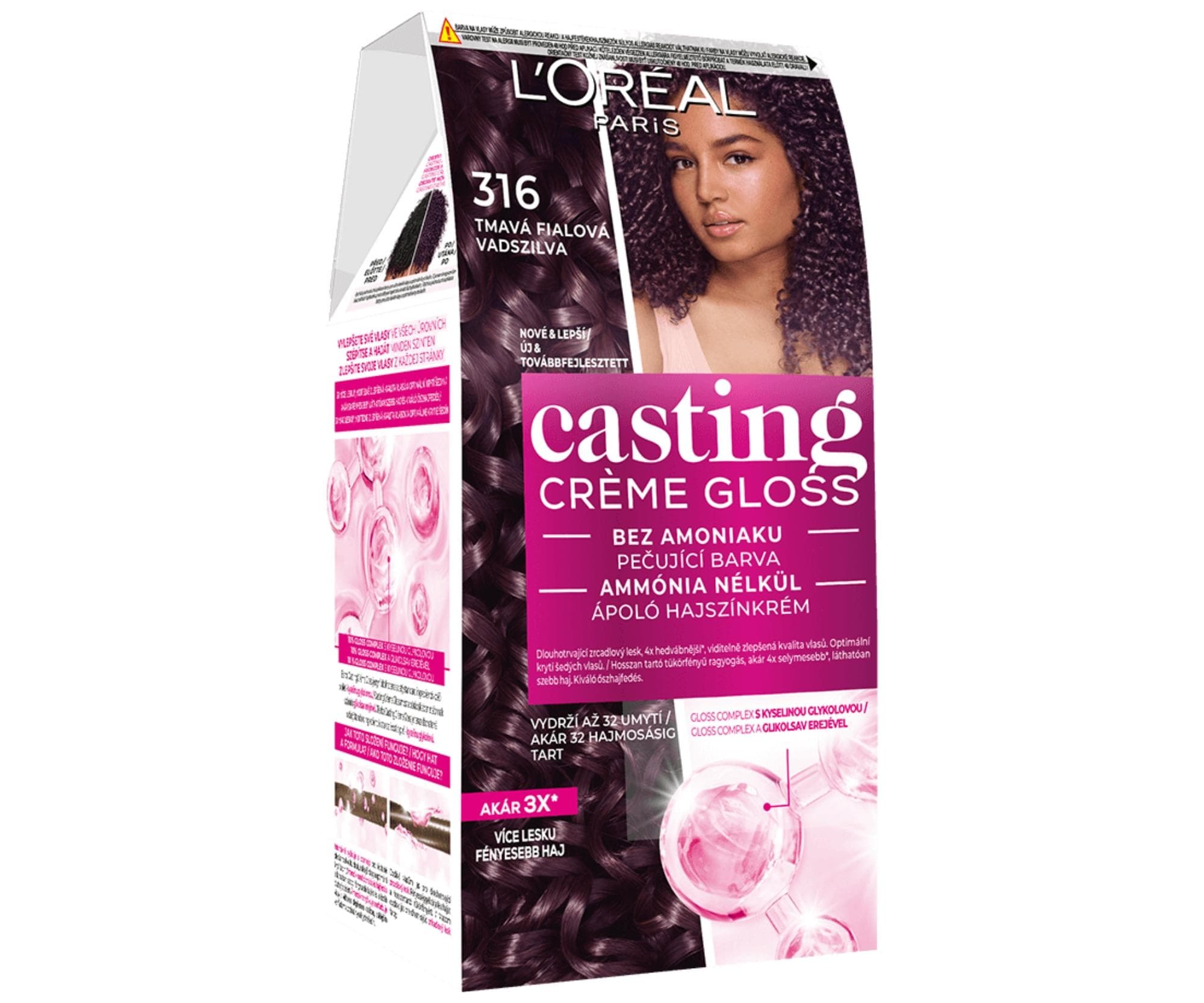 Paris Casting Crème Gloss koloryzacja 316 Plum