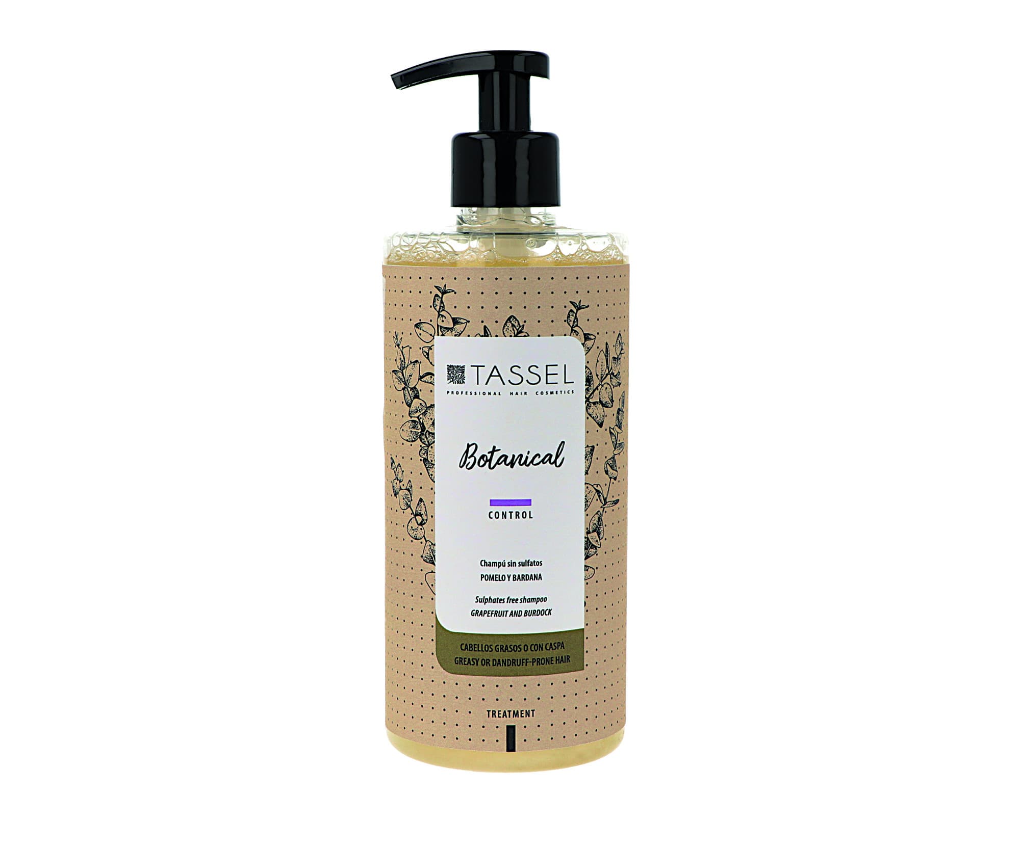 Szampon do włosów z łupieżem i przetłuszczających się Tassel Cosmetics Botanical Control -