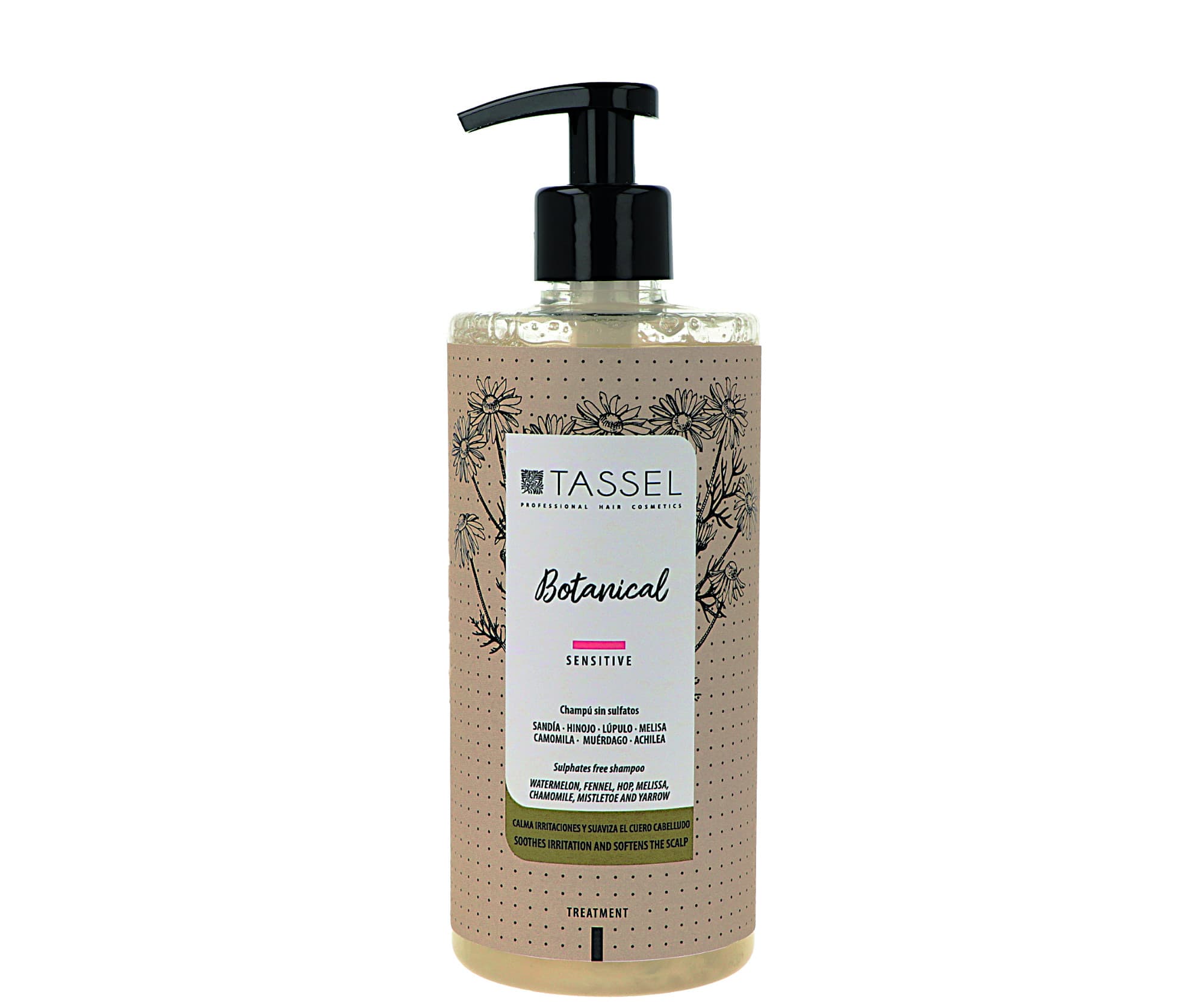 Szampon łagodzący dla wrażliwej skóry głowy Tassel Cosmetics Botanical Sensitive -