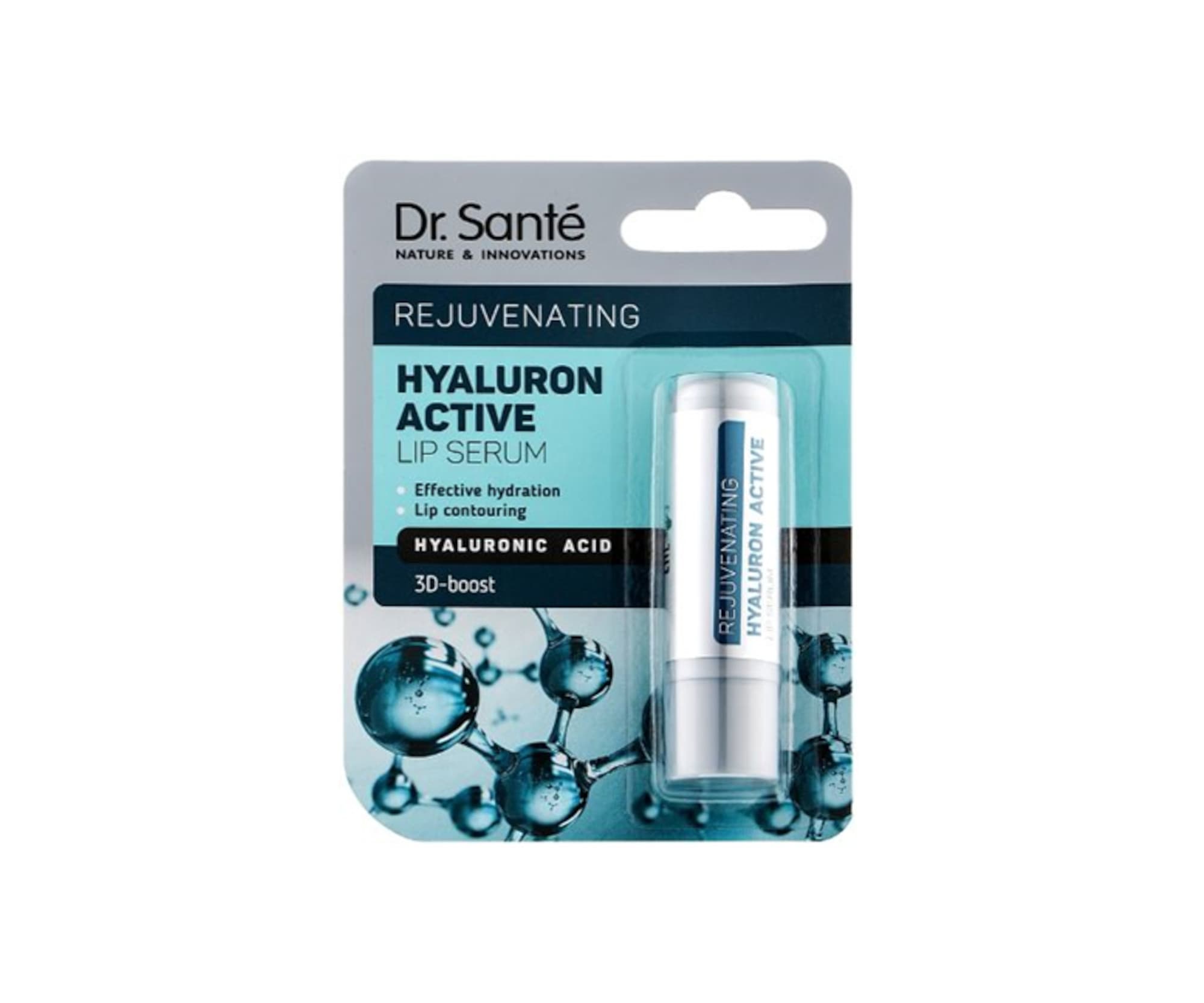 Balsam dla pełnych i wyrazistych ust Dr. Santé Hyaluron Active Lip Serum -