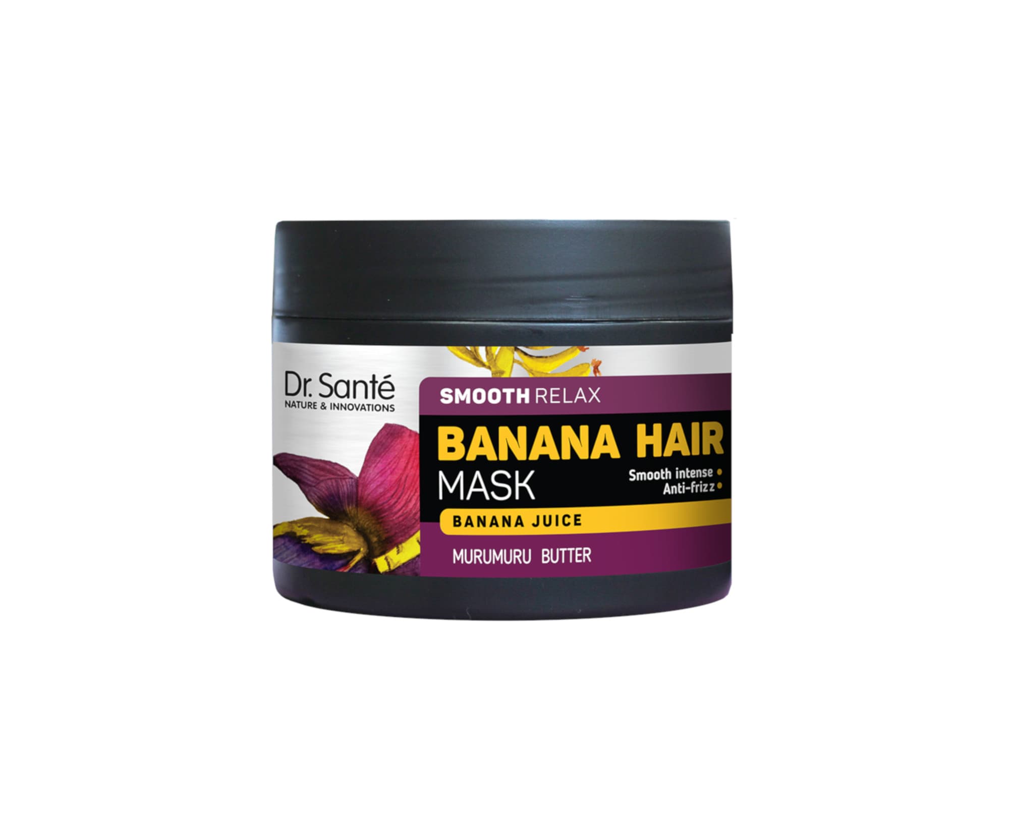 Maska wygładzająca do włosów Dr. Santé Smooth Relax Banana Hair Mask -