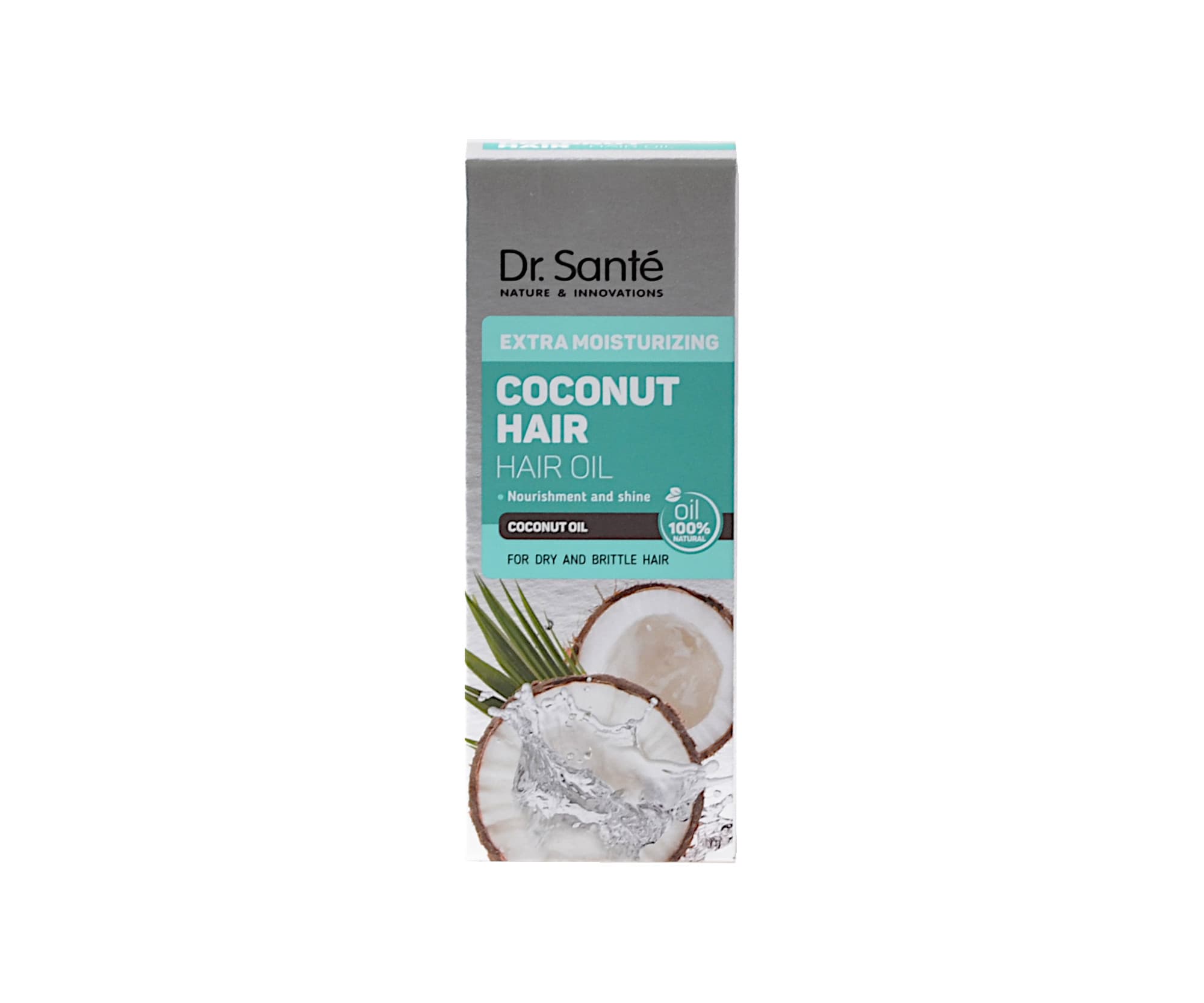 Coconut Oil Olejek do włosów z olejem kokosowym, Dr Sante