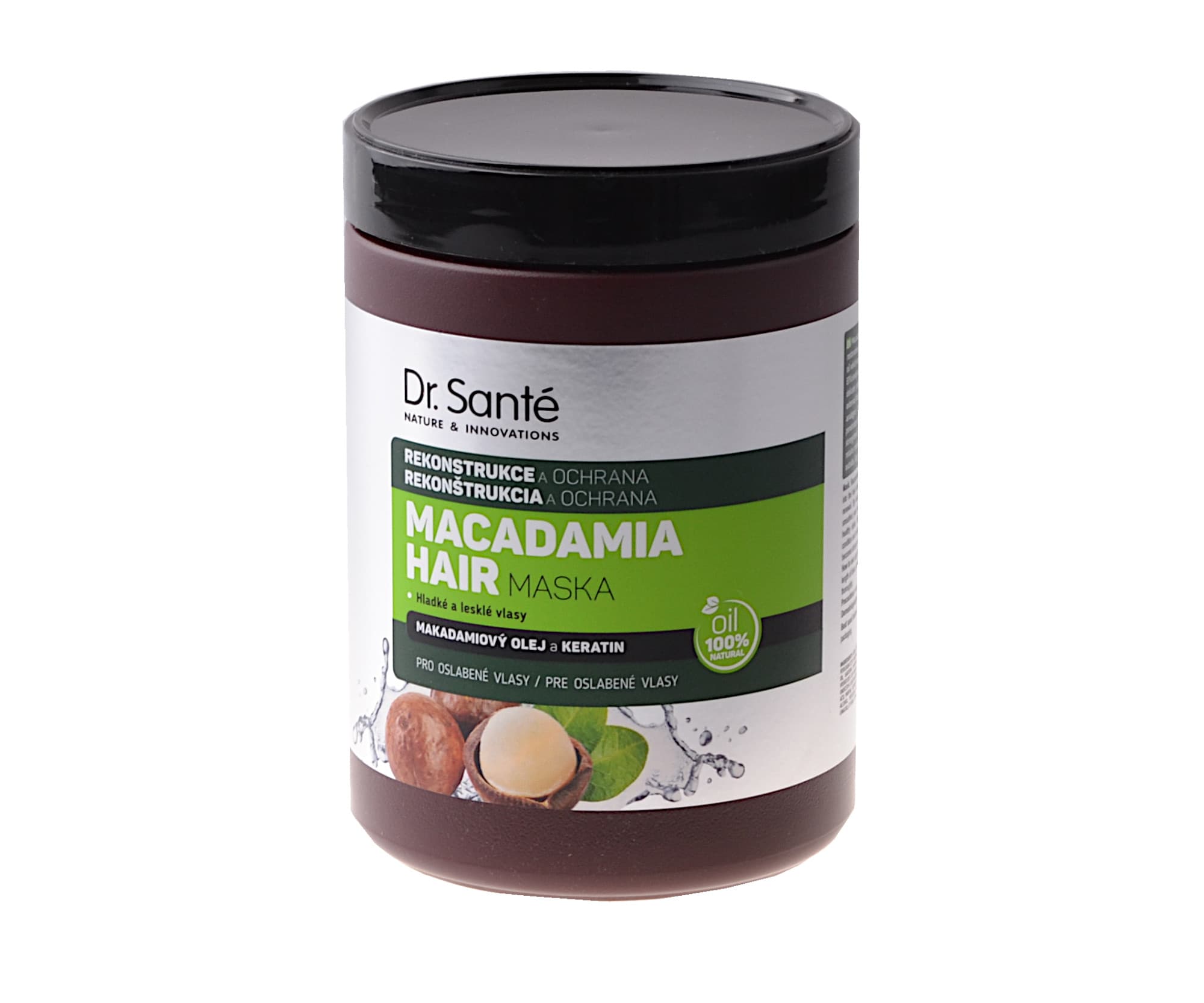 Macadamia kremowa maseczka włosy słabe