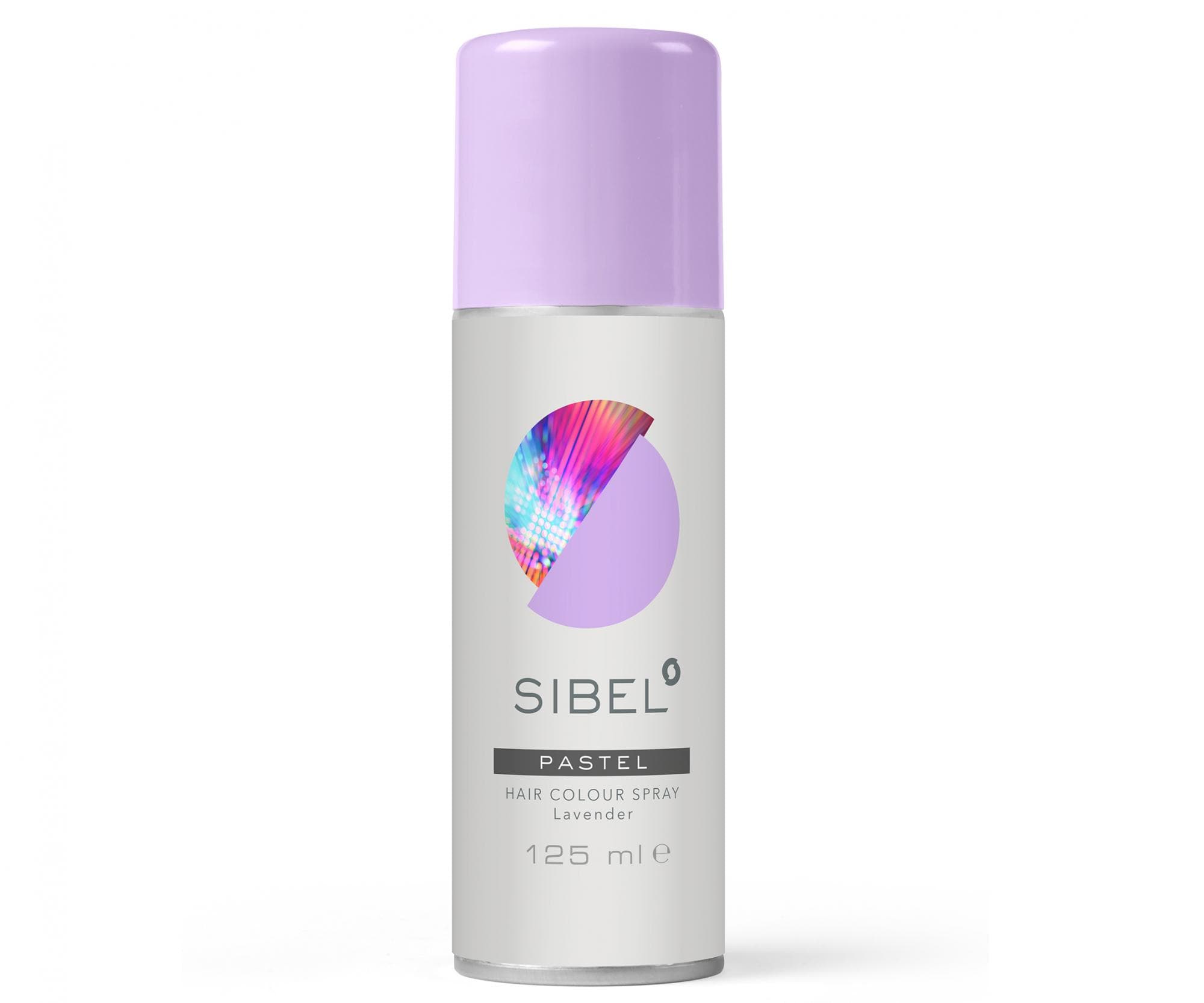 Koloryzujący spray do włosów Sibel Hair Colour Pastel - fioletowy pastelowy