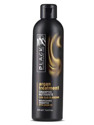 Szampon z olejkiem arganowym do włosów zniszczonych Black Argan Treatment -