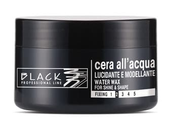 Wosk do stylizacji nadający efekt mokrych włosów Black Water Wax -