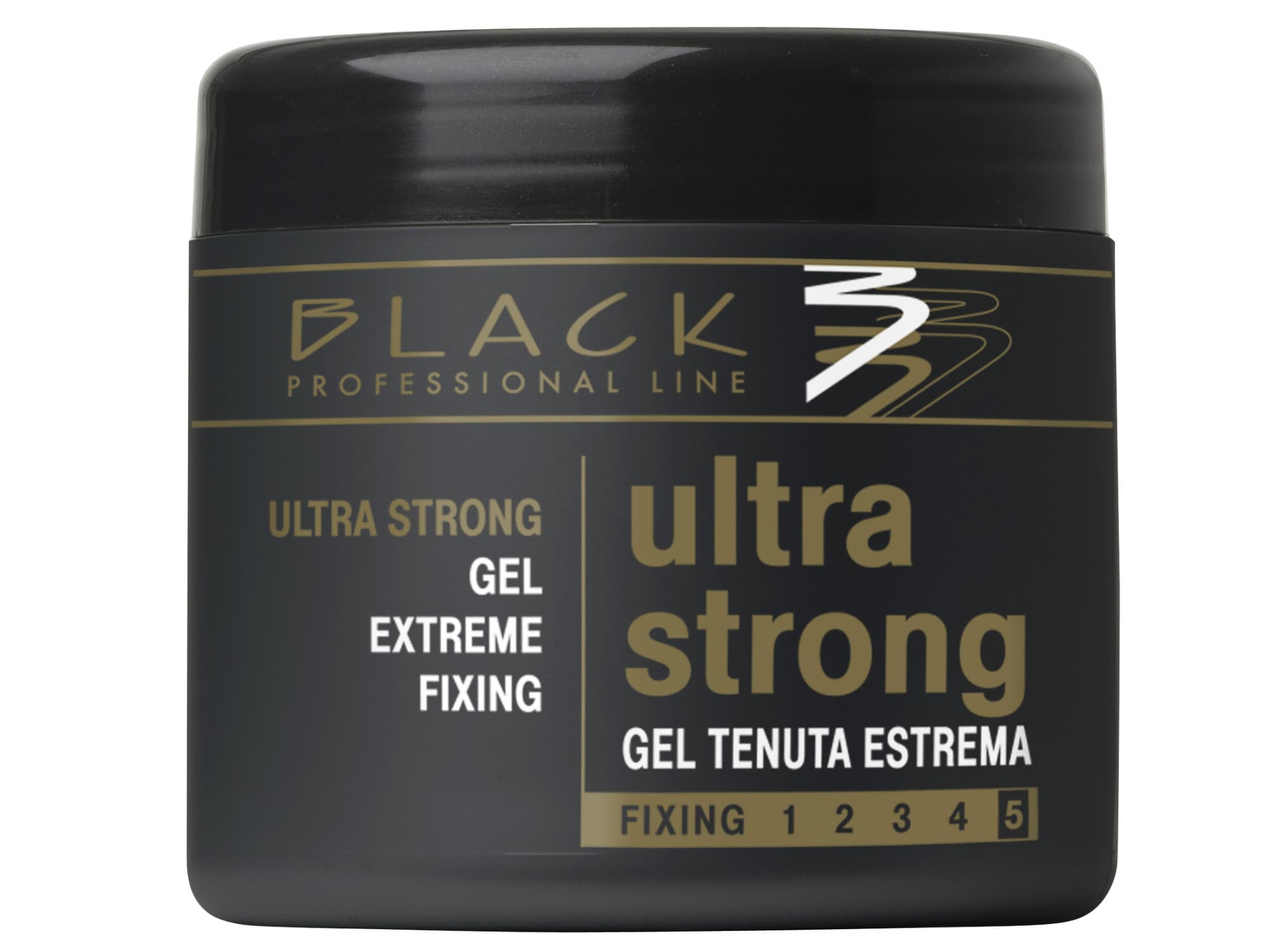 Żel do włosów maksymalnie utrwalający Black Ultra Strong -