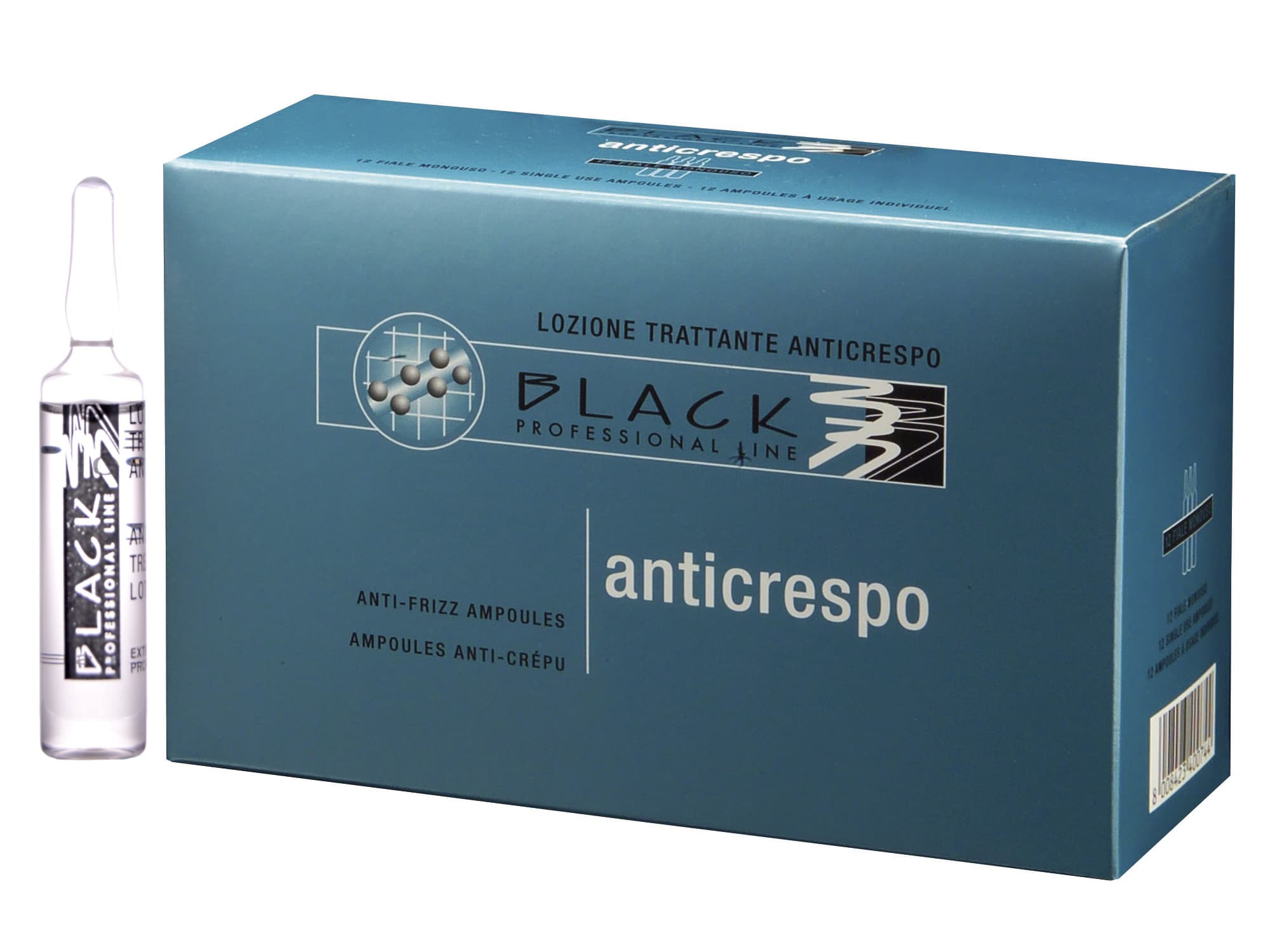 Kuracja do włosów suchych i puszących się Black Anti-frizz - Anticrespo Hair Lotion -