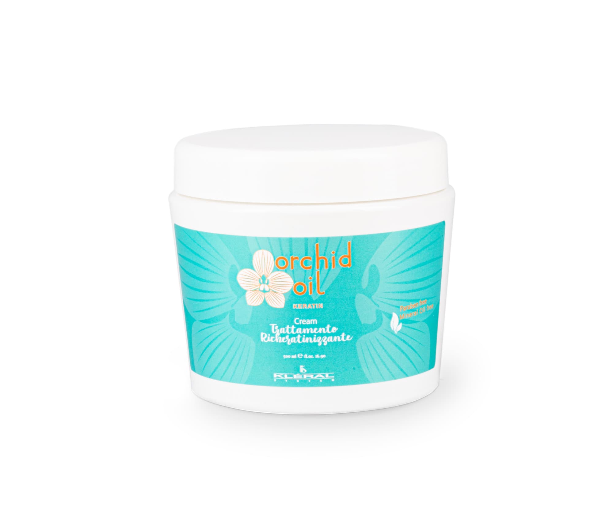 Maska nawilżająca do włosów Kléral System Orchid Oil Treatment Richeratinizzante Cream -