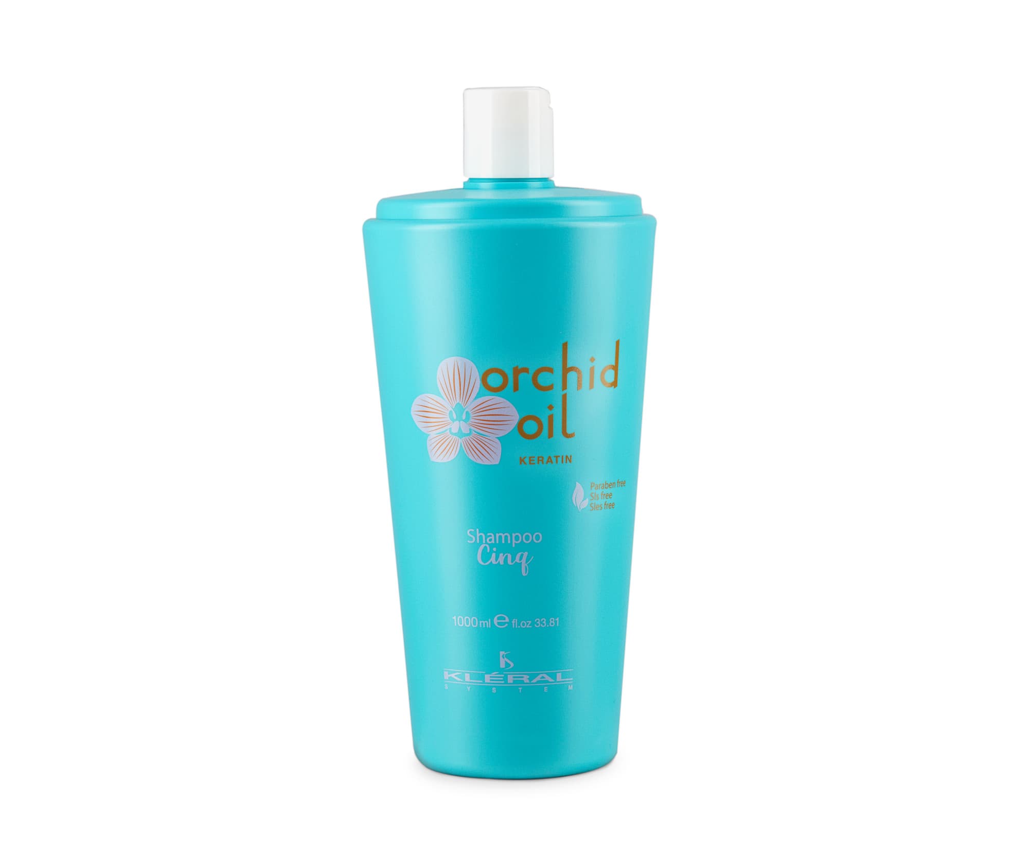 Szampon do włosów ochronny nawilżający Kléral System Orchid Oil Keratin Cinq Shampoo -