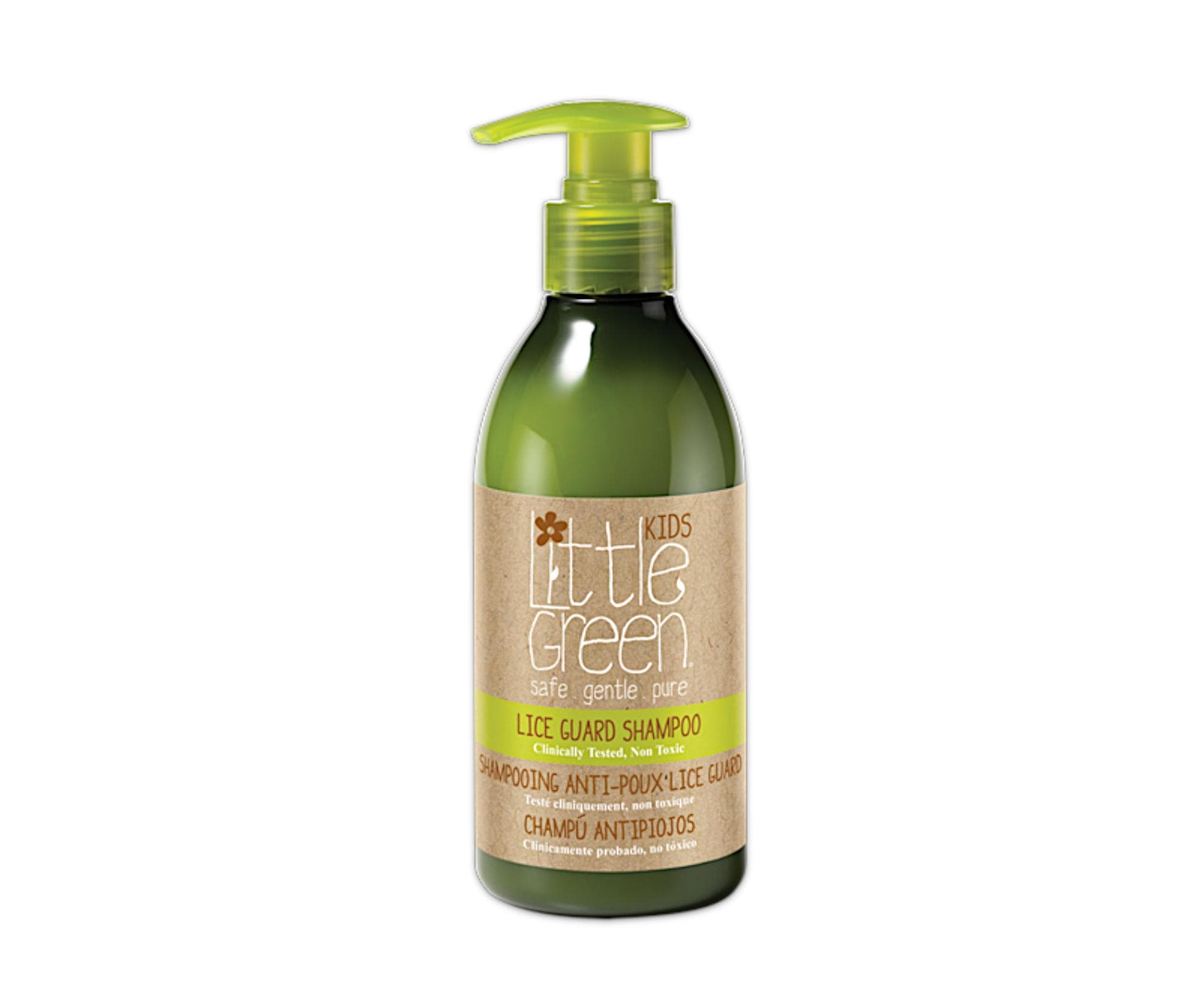Szampon dla dzieci ochrona przeciw wszom Little Green Kids -