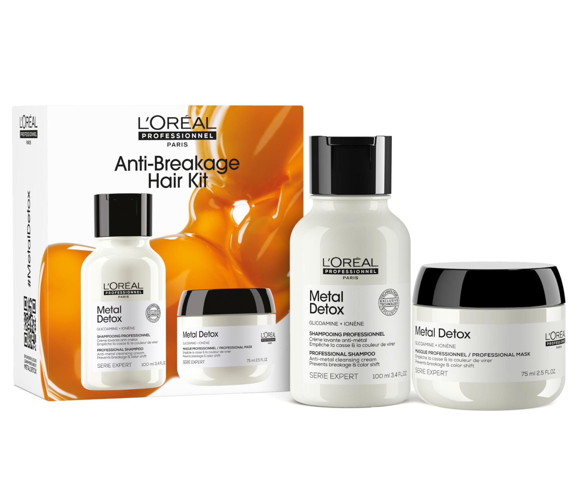 Professionnel Metal Detox zestaw: szampon + maska