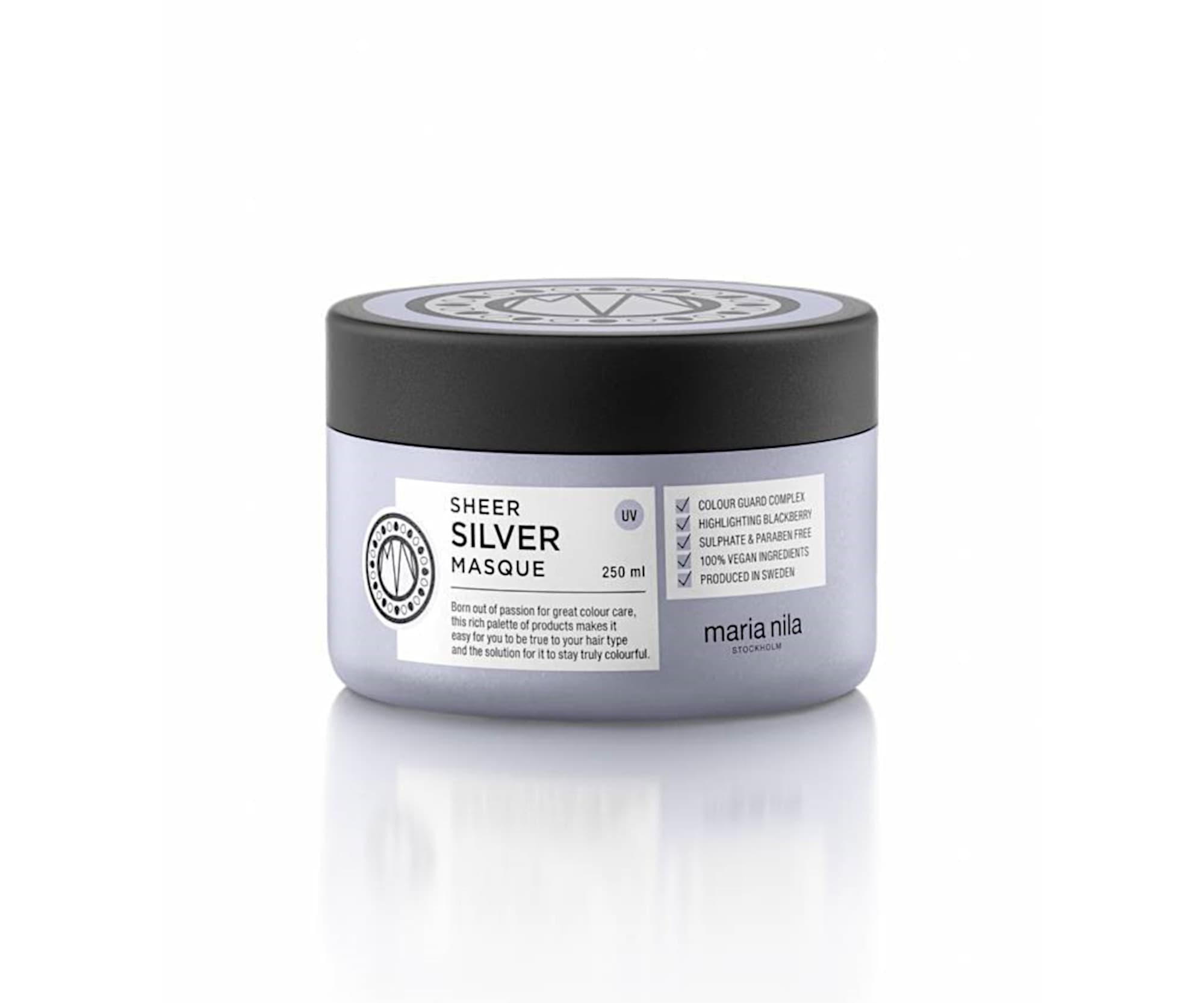 Nila, Sheer Silver, Paraben-Free, Hair Treatment Cream Mask, Moisturi
