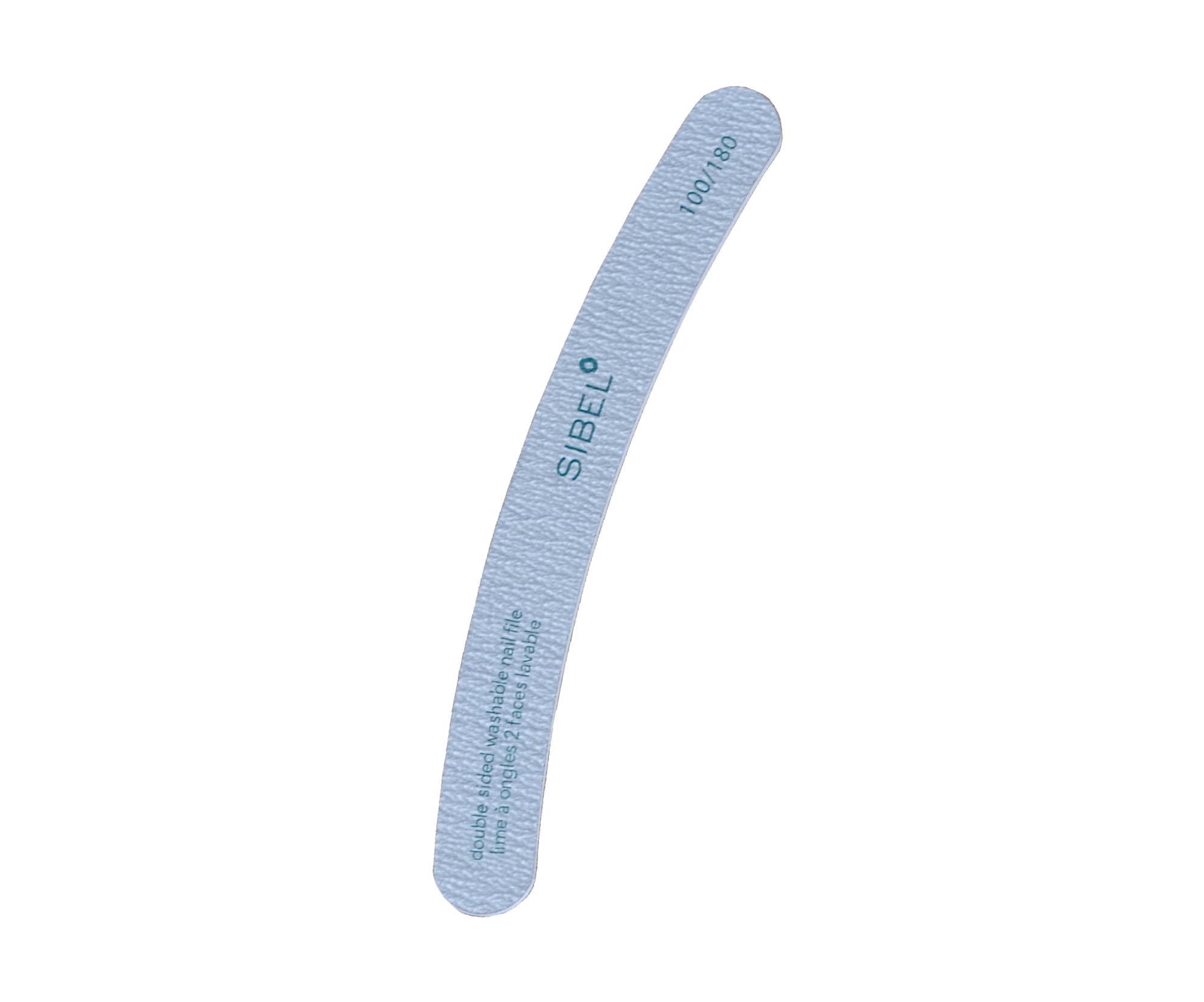 Dwustronny pilnik do paznokci Sibel Zebra Nail File 100/180 -