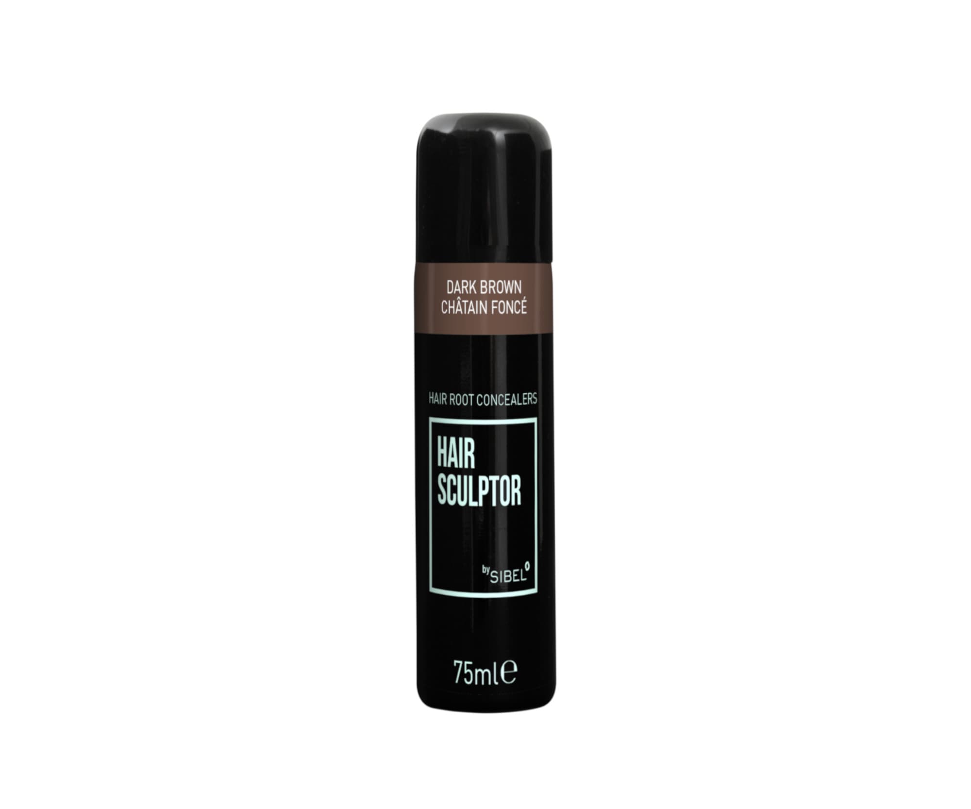 Spray zagęszczający do włosów cienkich i rzadkich Sibel Hair Sculptor - ciemny brąz -