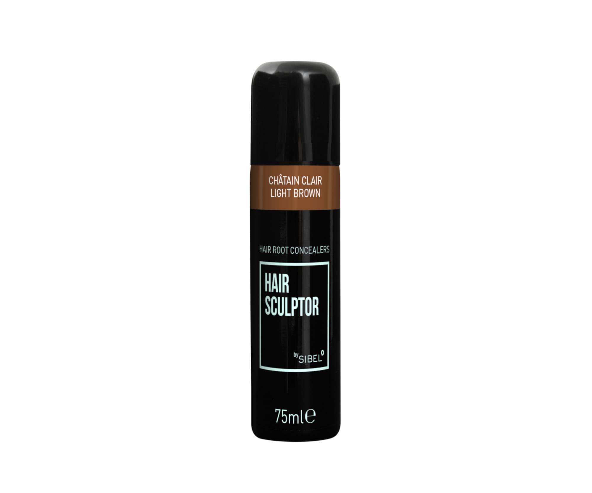 Spray zagęszczający do włosów cienkich i rzadkich Sibel Hair Sculptor - jasny brąz -