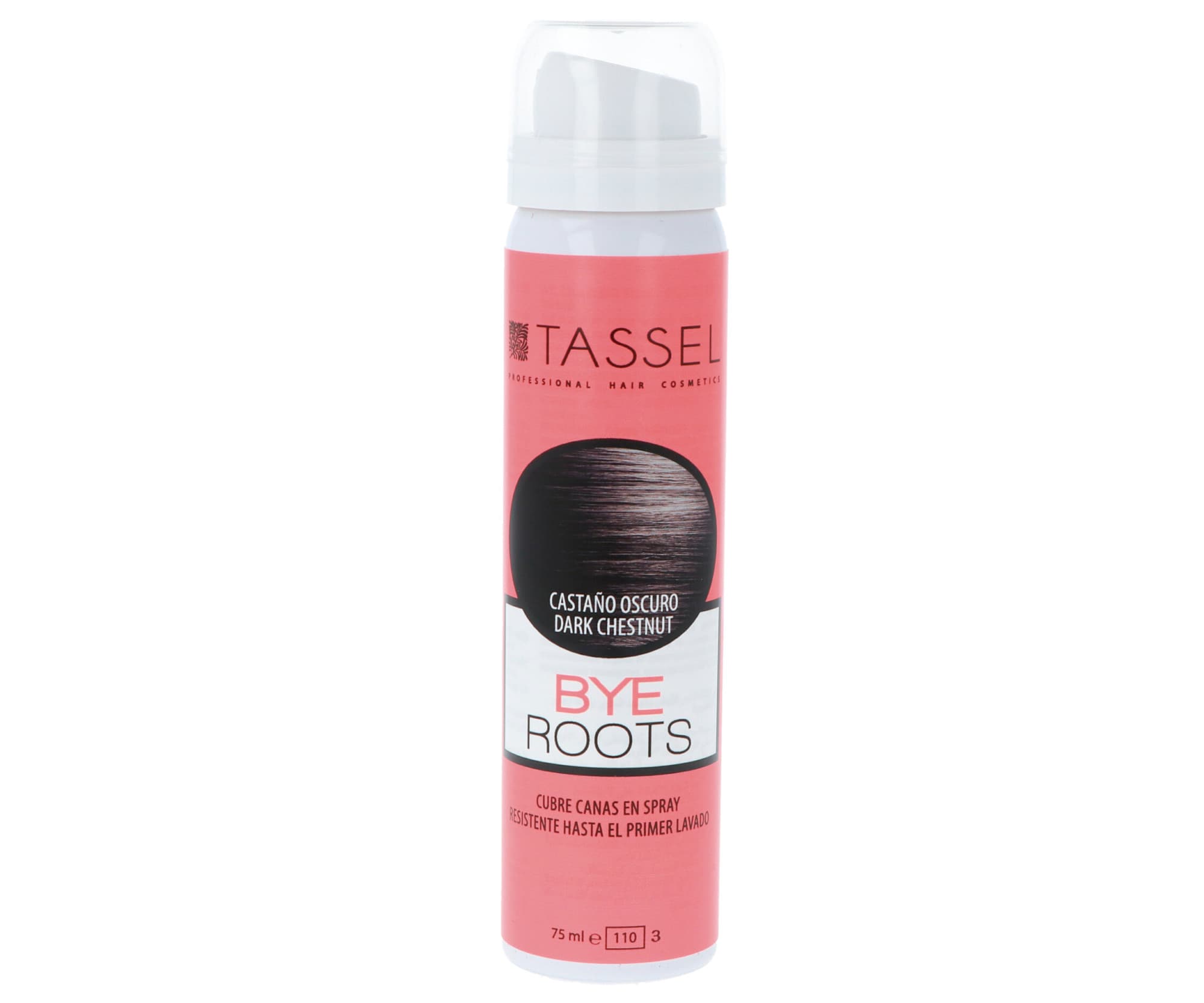 Spray maskujący odrosty Tassel Cosmetics Bye Roots - - ciemny kasztan