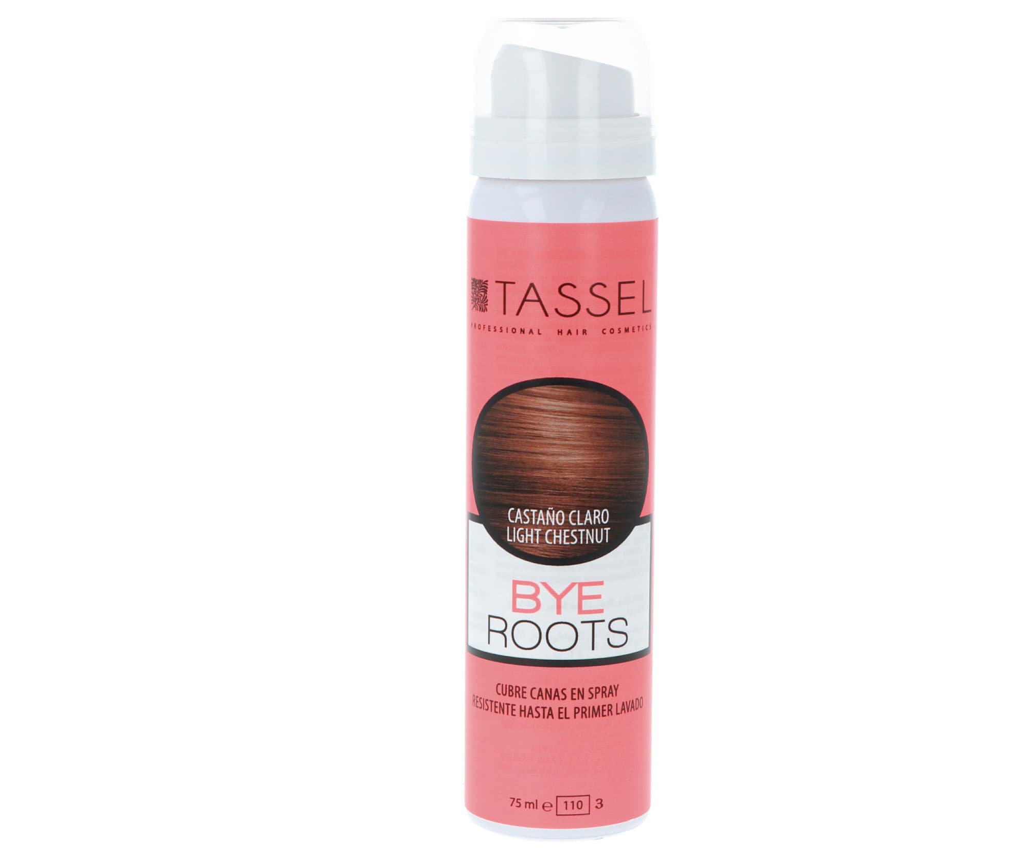 Spray maskujący odrosty Tassel Cosmetics Bye Roots - - jasny kasztan
