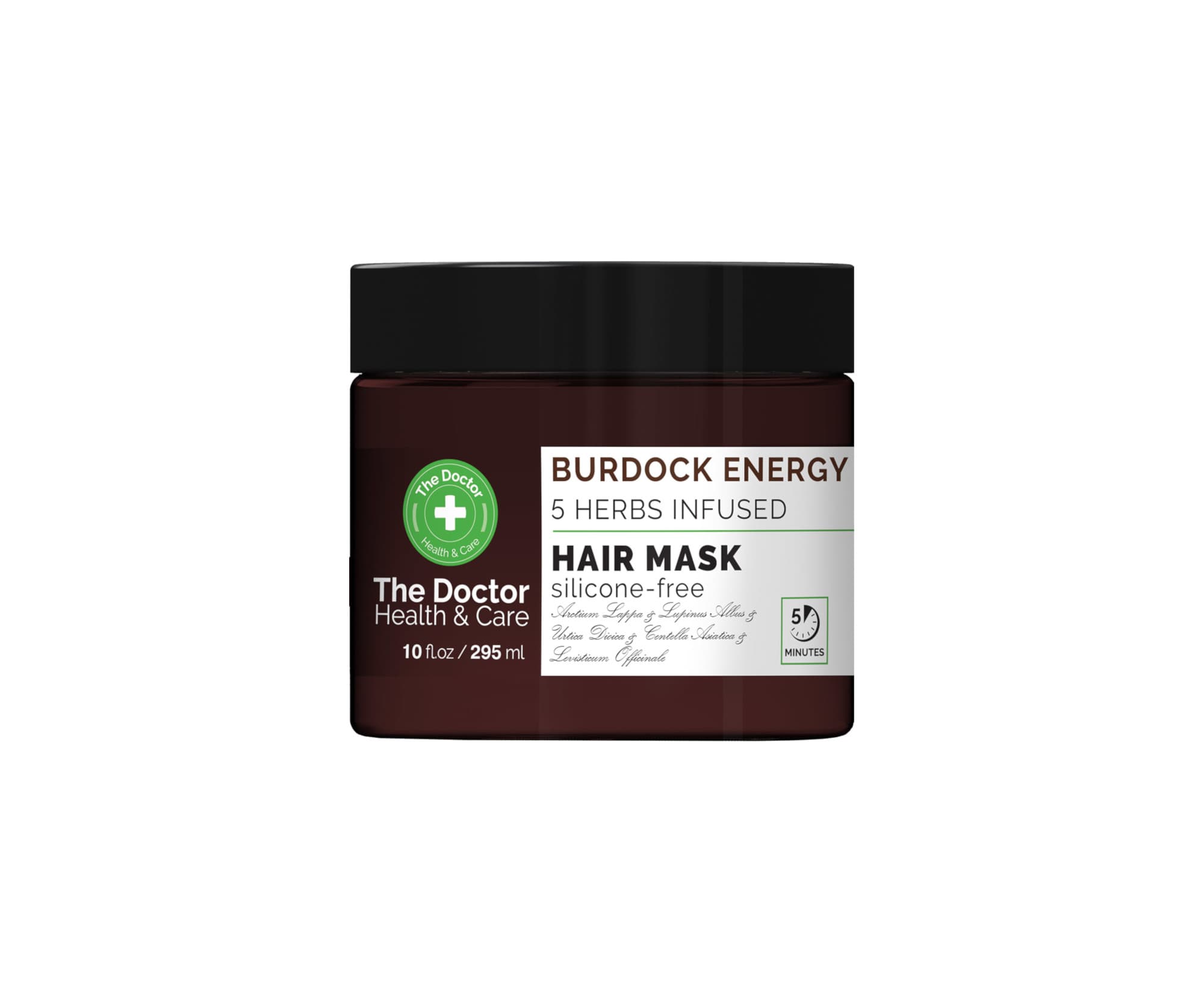 Maska przeciw wypadaniu włosów The Doctor Burdock Energy 5 Herbs Infused Hair Mask -