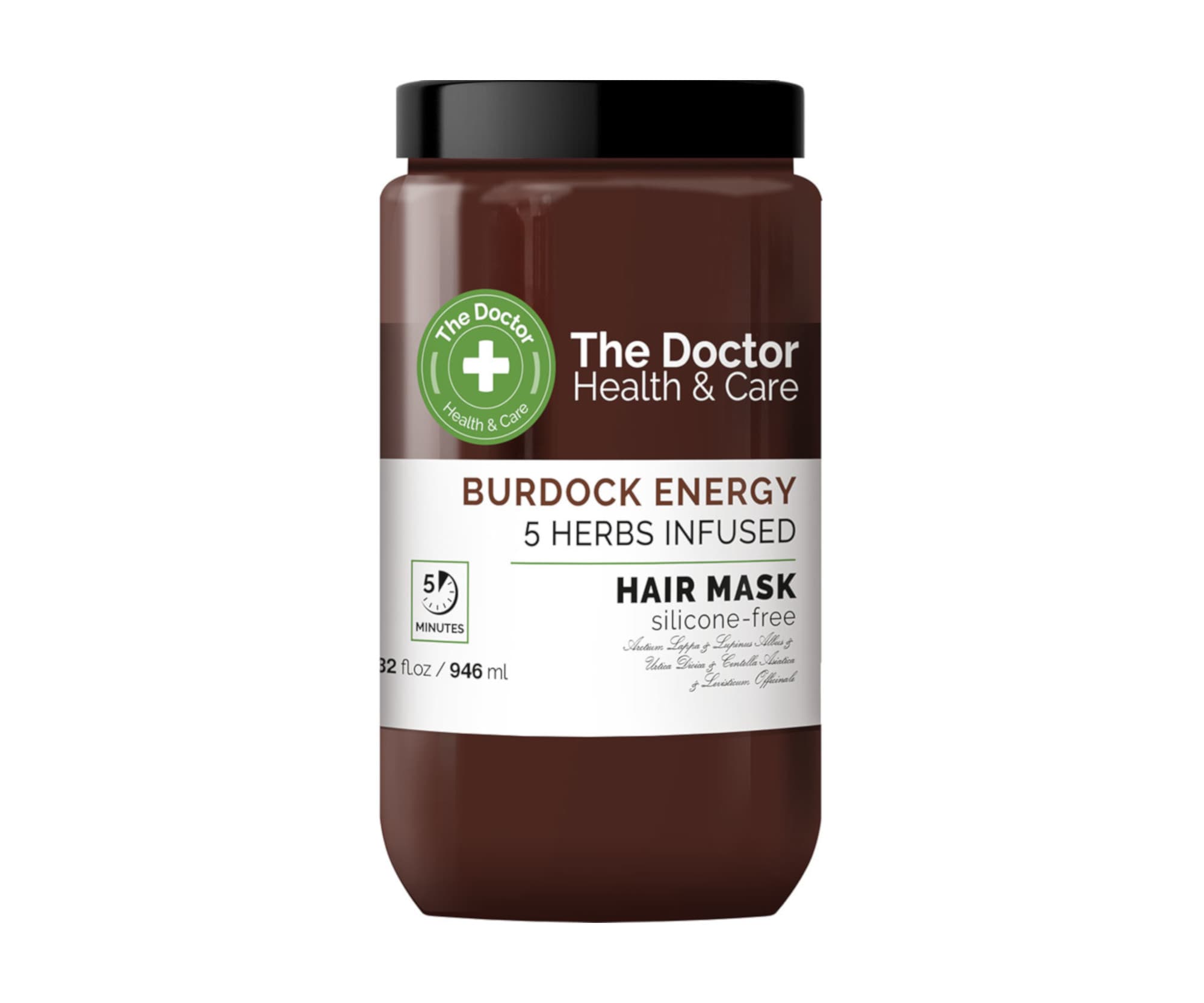 Burdock Energy 5 Herbs Infused maseczka wzmacniająca do włosów