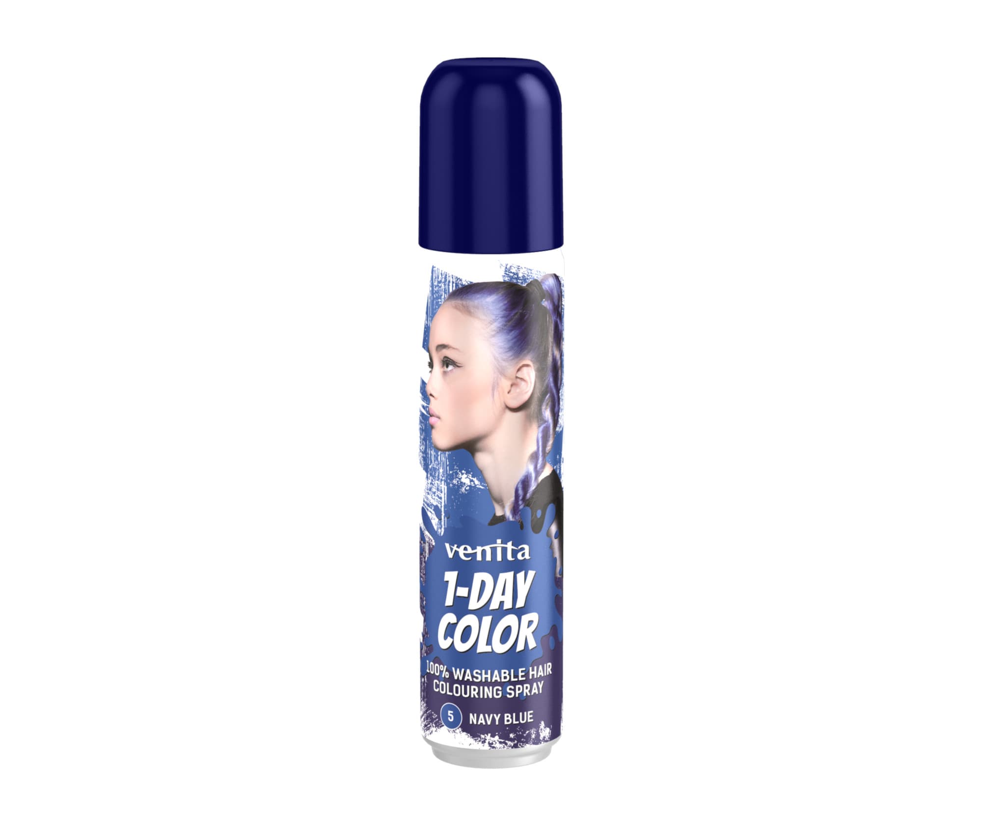 1-Day Color Spray koloryzujący do włosów - 5 NAVY BLUE