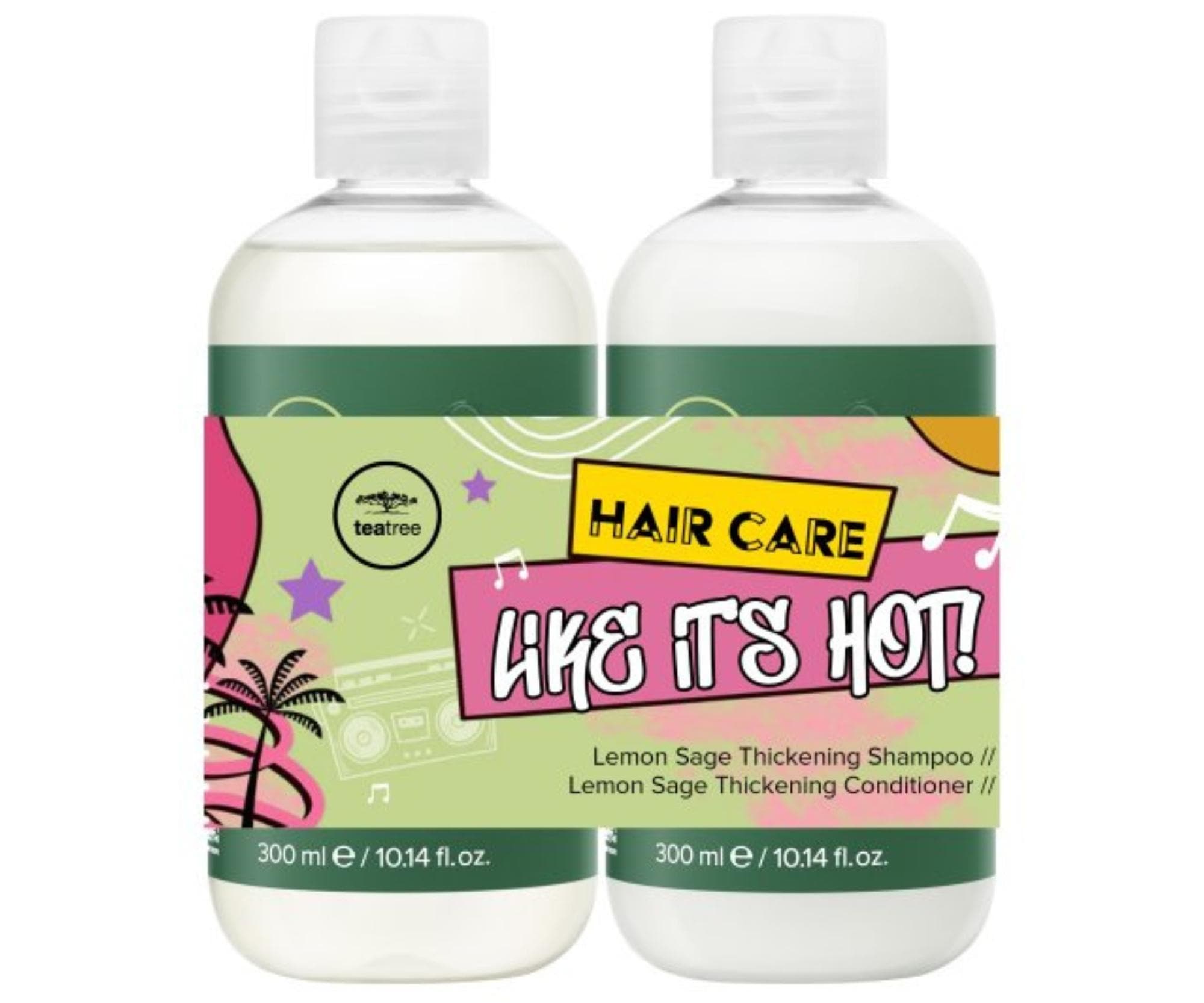 Zestaw zwiększający objętość włosów Paul Mitchell Tea Tree Lemon Sage Thickening Like It's Hot