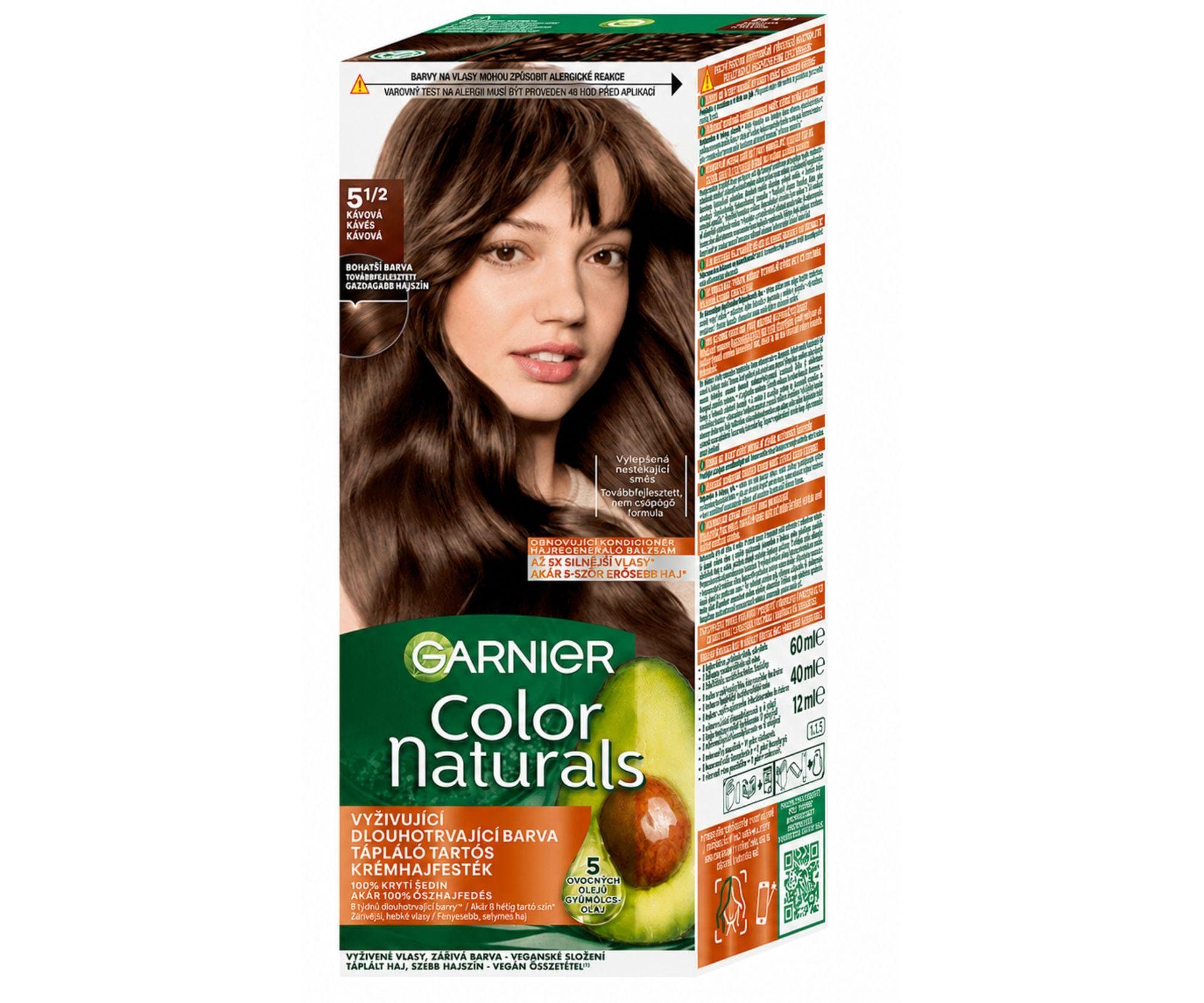 Farba do trwałej koloryzacji Garnier Color Naturals 5 1/2 espresso