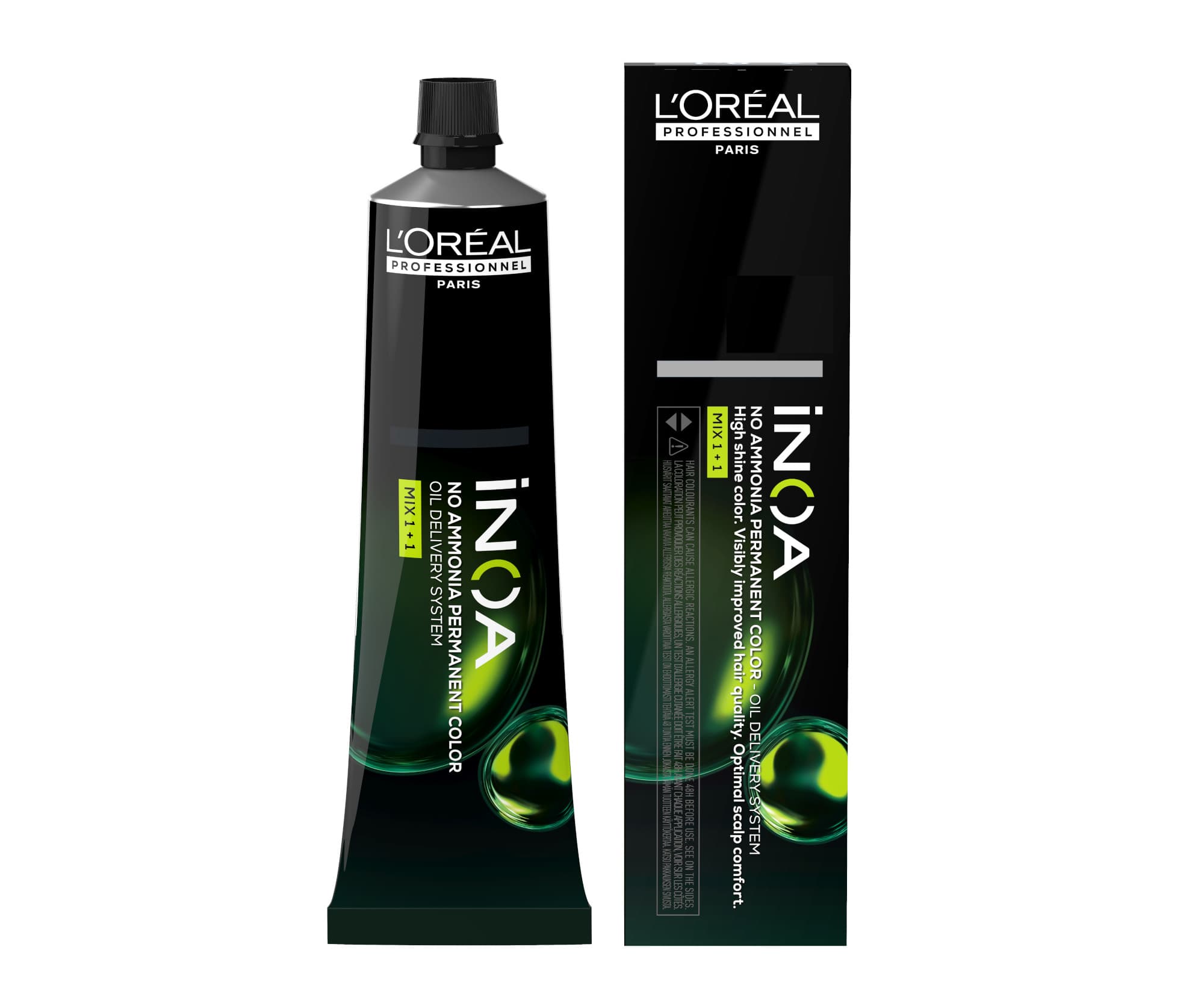 Farba do włosów Loréal Professionnel iNOA - 2 bardzo ciemny brąz