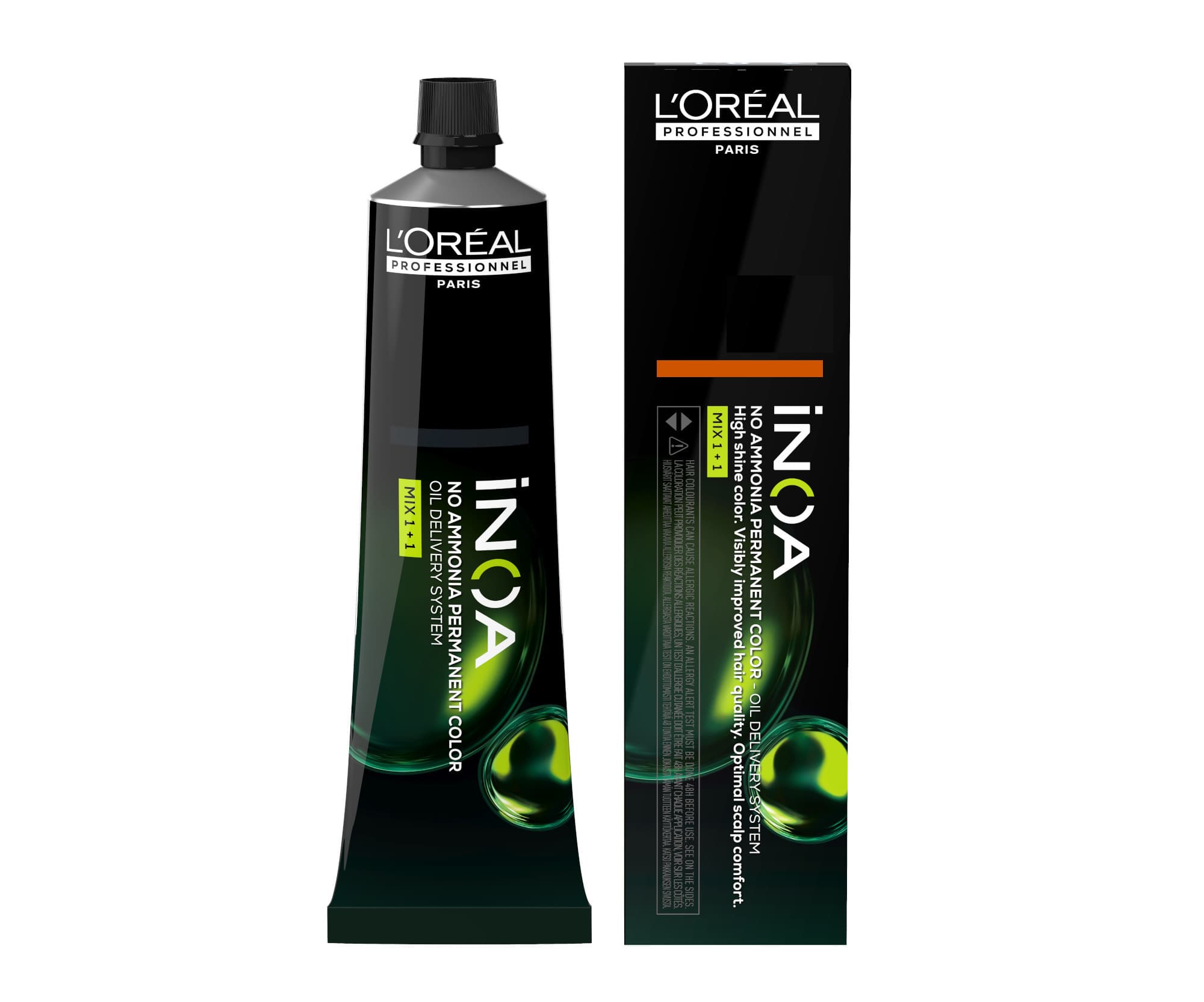Farba do włosów Loréal Professionnel iNOA - 6.46 ciemny blond miedziano-czerwony
