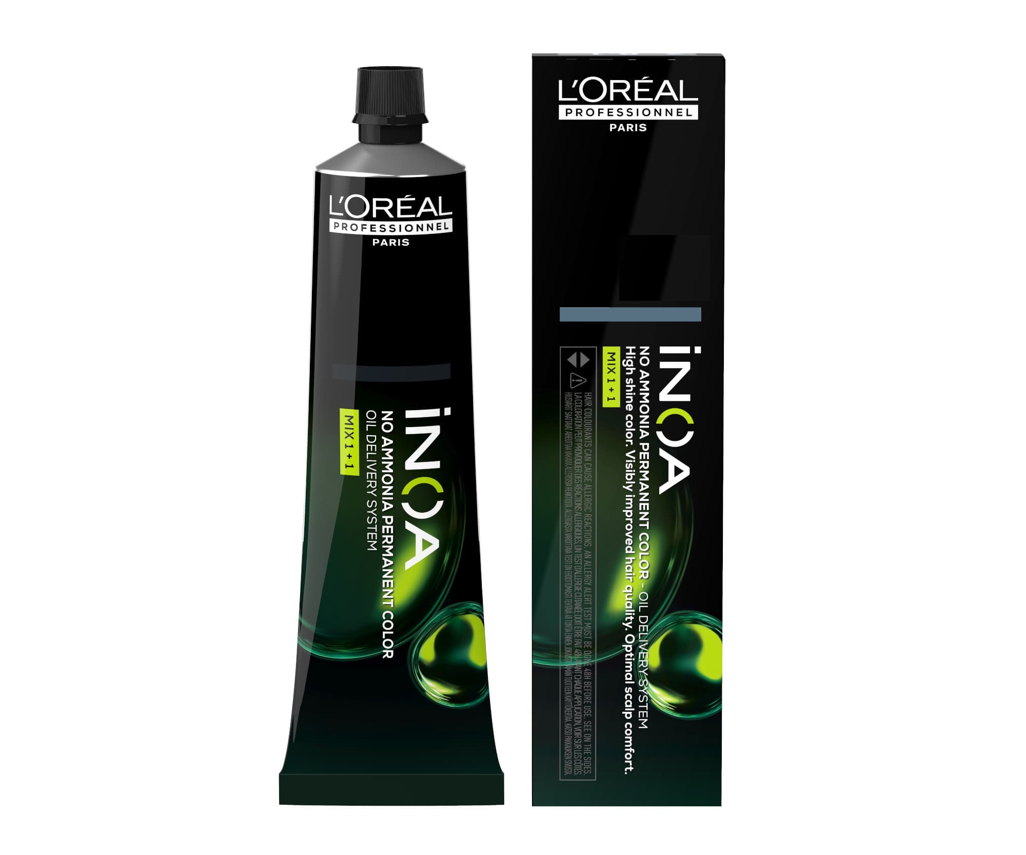 Farba do włosów Loréal Professionnel iNOA - 8.12 jasny blond popielato-opalizujacy
