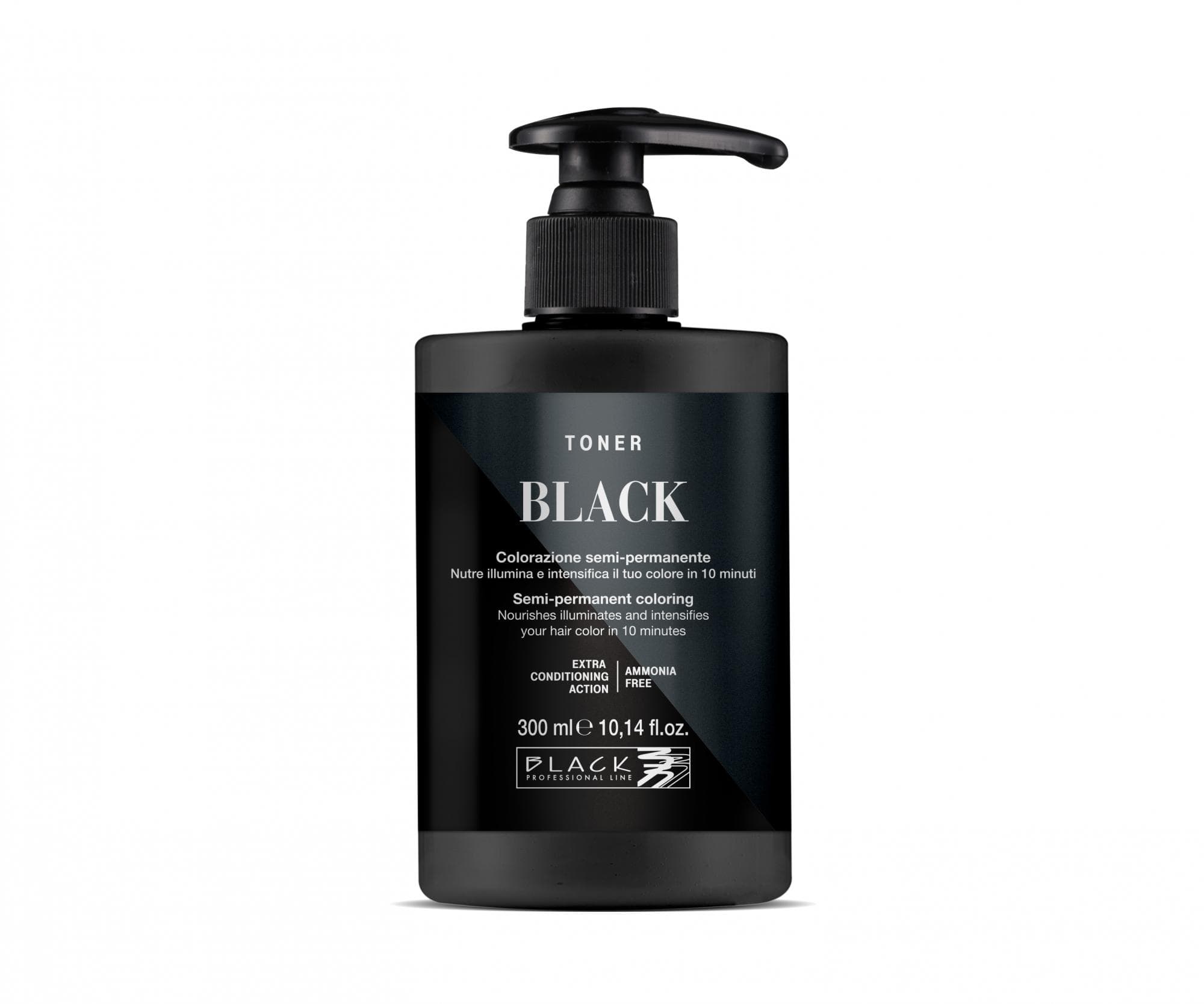 Toner koloryzujący do włosów Black Professional Crazy Toner Black - czarny