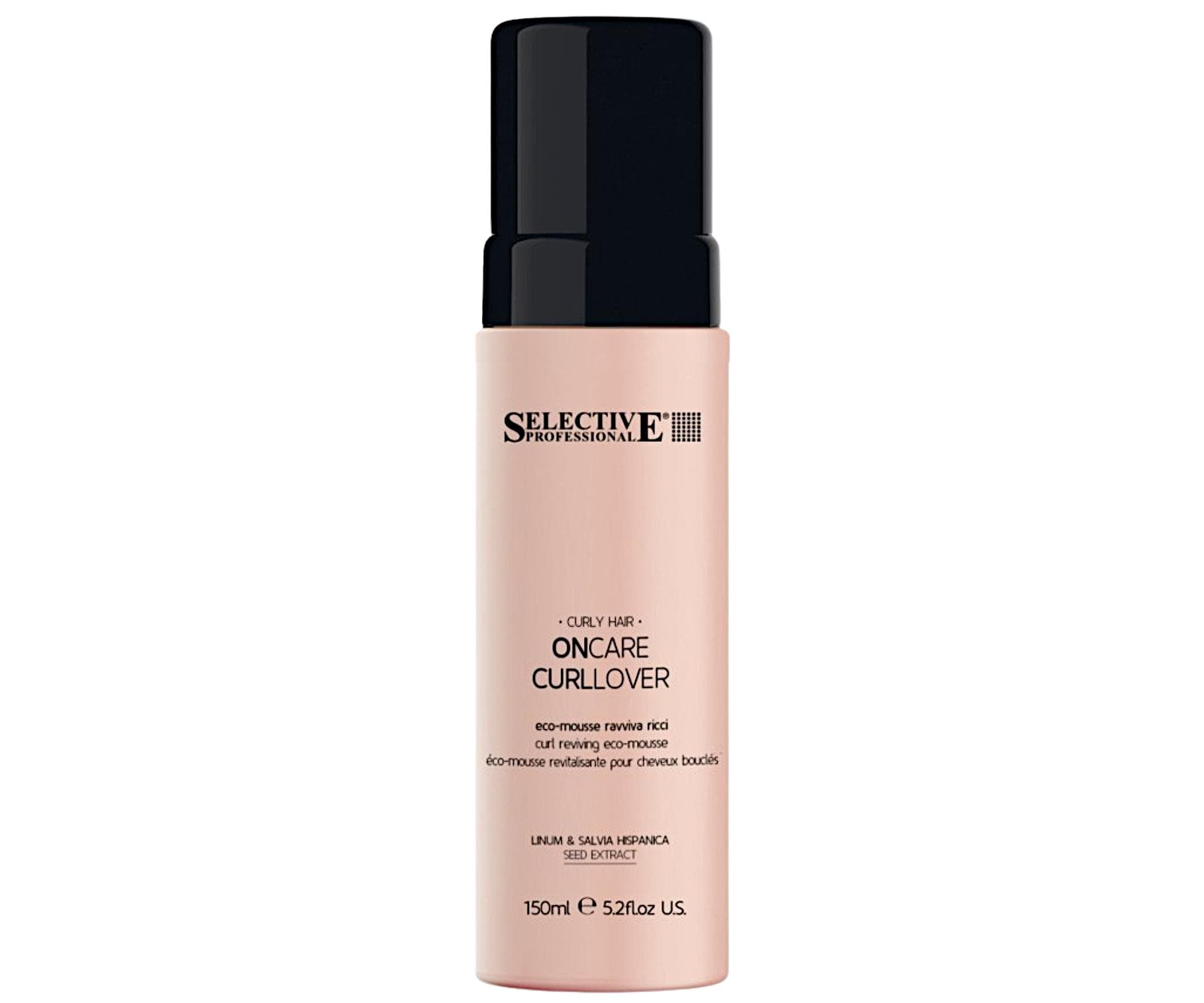 Pianka ożywiająca do włosów falowanych i kręconych Selective Professional OnCare CurlLover Eco-Mousse -