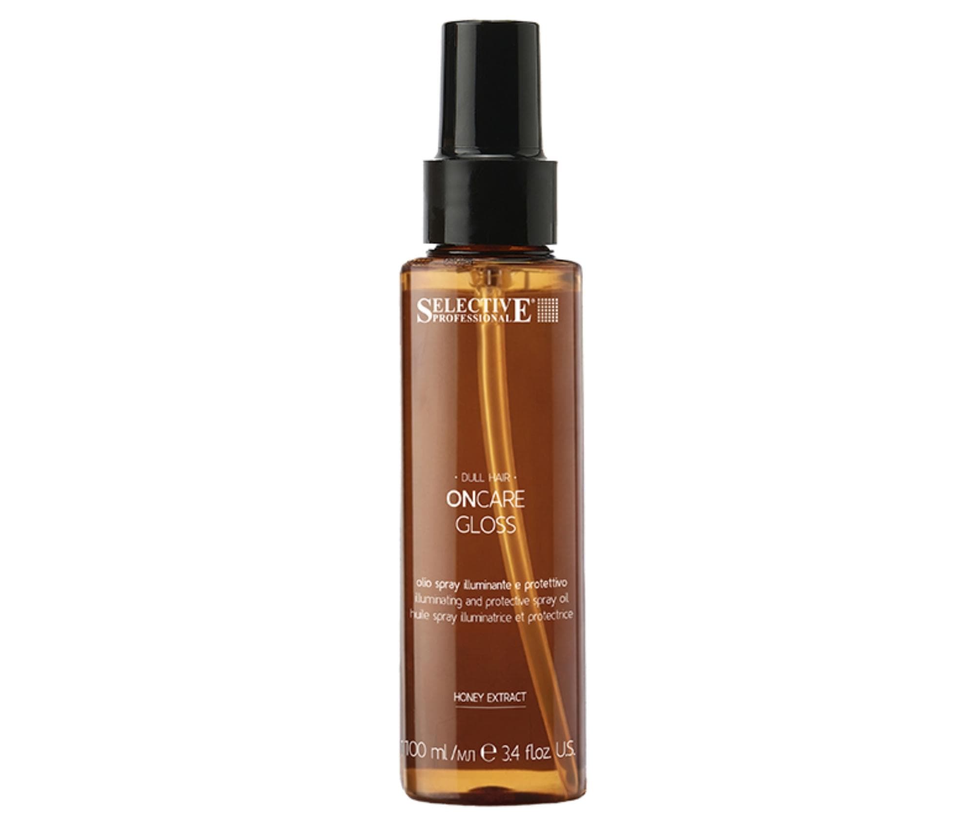 Olejek w sprayu bez spłukiwania do włosów osłabionych słońcem Selective Professional OnCare Gloss Protective Spray Oil -
