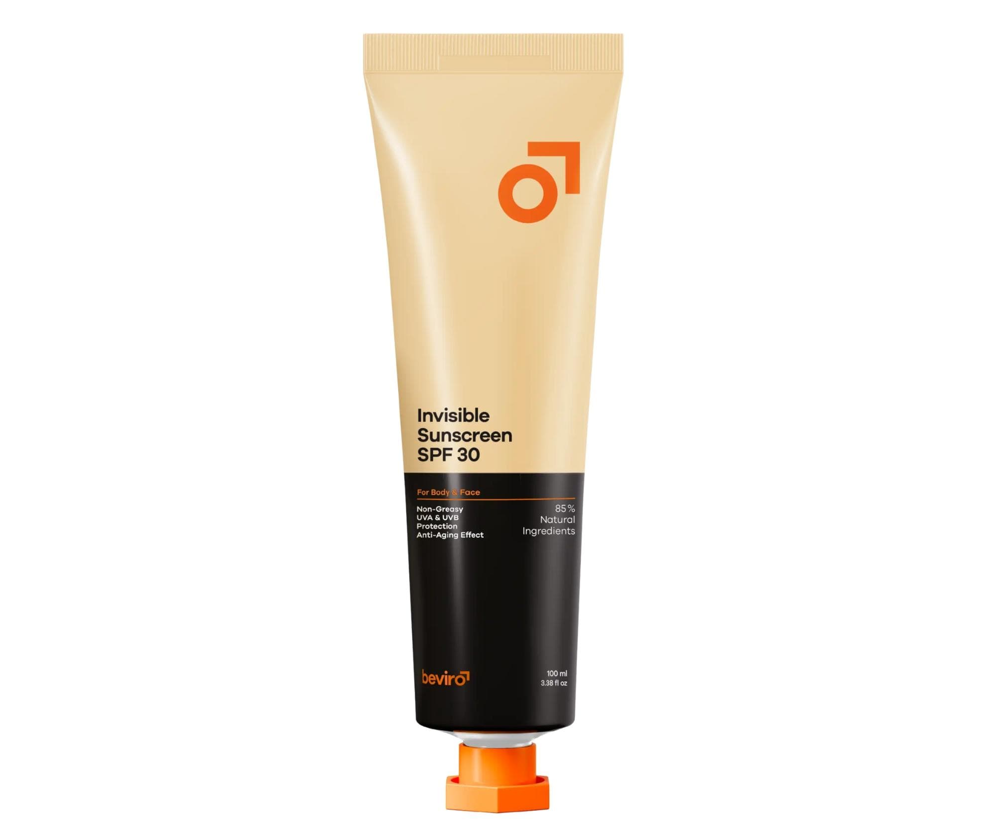 Invisible Sunscreen Spf 30 krem do opalania bezbarwny