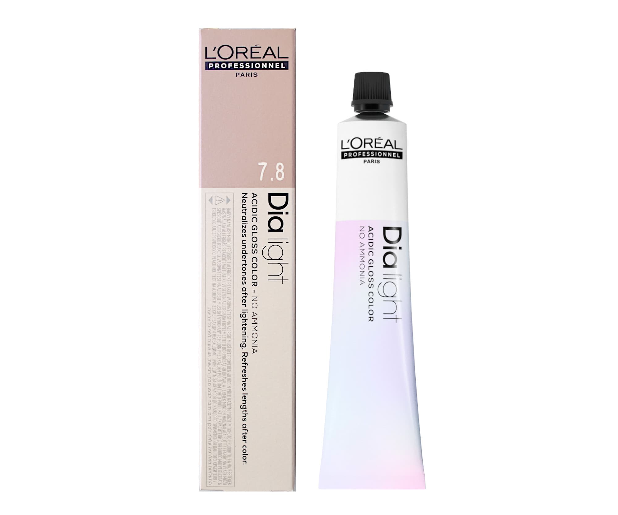 Farba do włosów ton w ton Loréal Dialight - 7.8 blond mokka