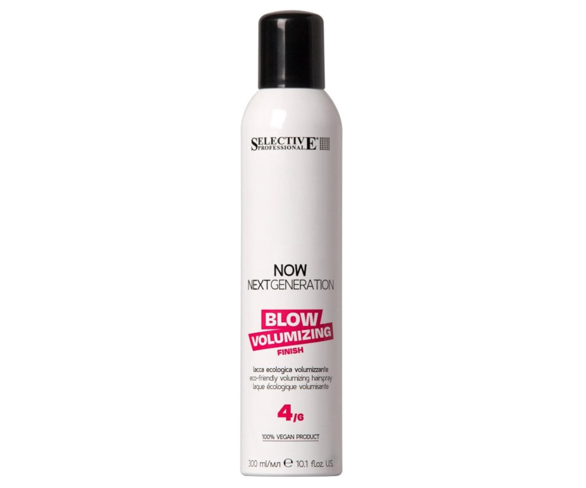 Lakier do włosów zwiększający objętość Selective Professional Now Next Generation Blow Volumizing -