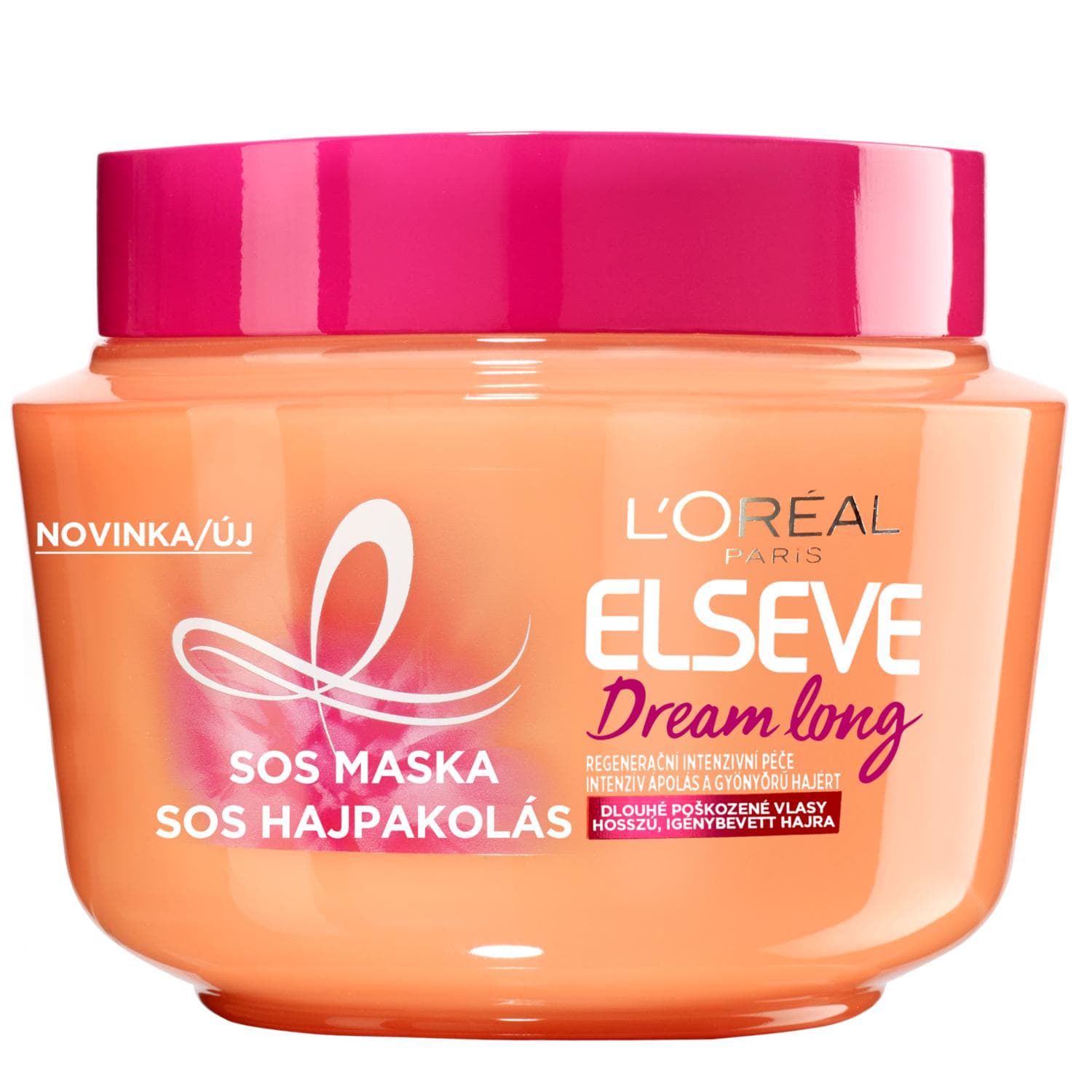 Maska odbudowująca zapobiegająca łamliwości włosów Loréal Elseve Dream Long -