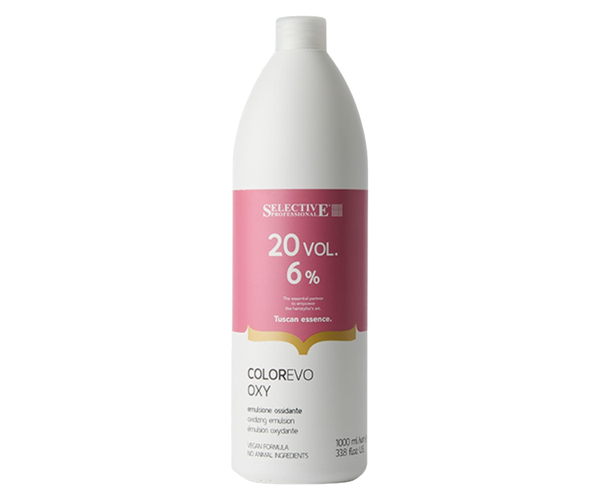 Perfumowana emulsja oksydacyjna Selective Professional ColorEvo Oxy Emulsion Oxydante 20 Vol. 6% -
