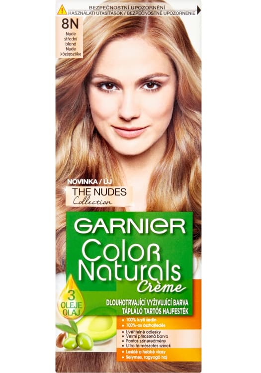 Farba do trwałej koloryzacji Garnier Color Naturals 8N średni blond