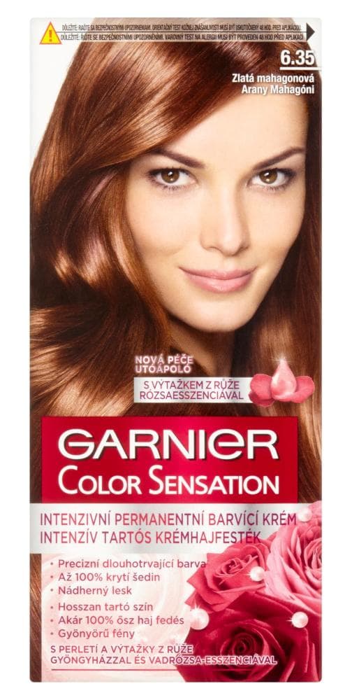 Farba do trwałej koloryzacji Garnier Color Sensation 6.35 jasny kasztan
