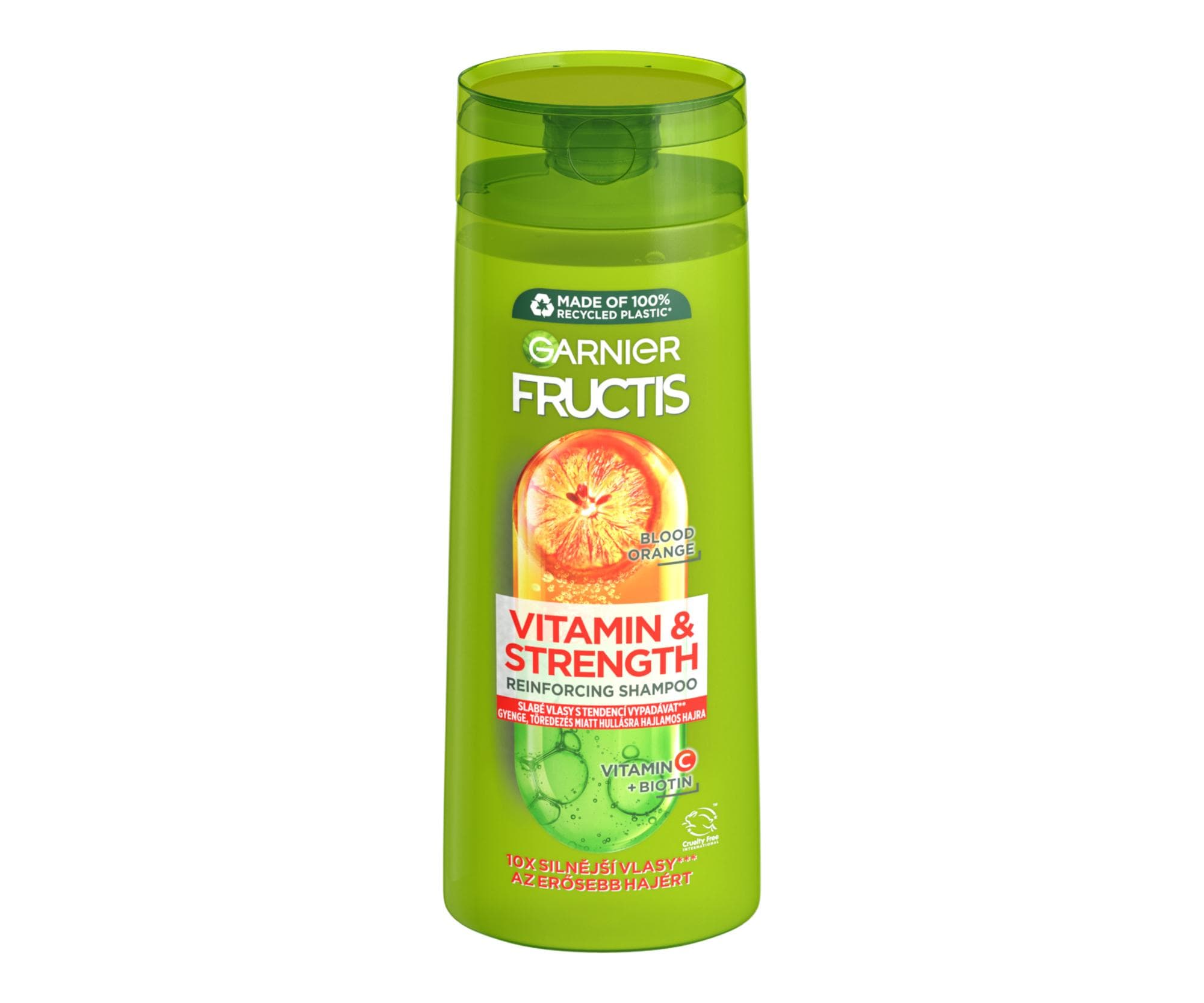 Szampon wzmacniający do włosów osłabionych Garnier Fructis Vitamin & Strength -