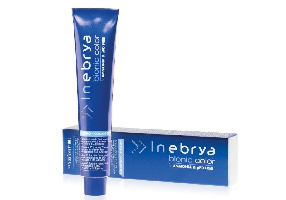 Farba do włosów Inebrya Bionic Super Lighteners - 11/1 platynowy popielaty blond