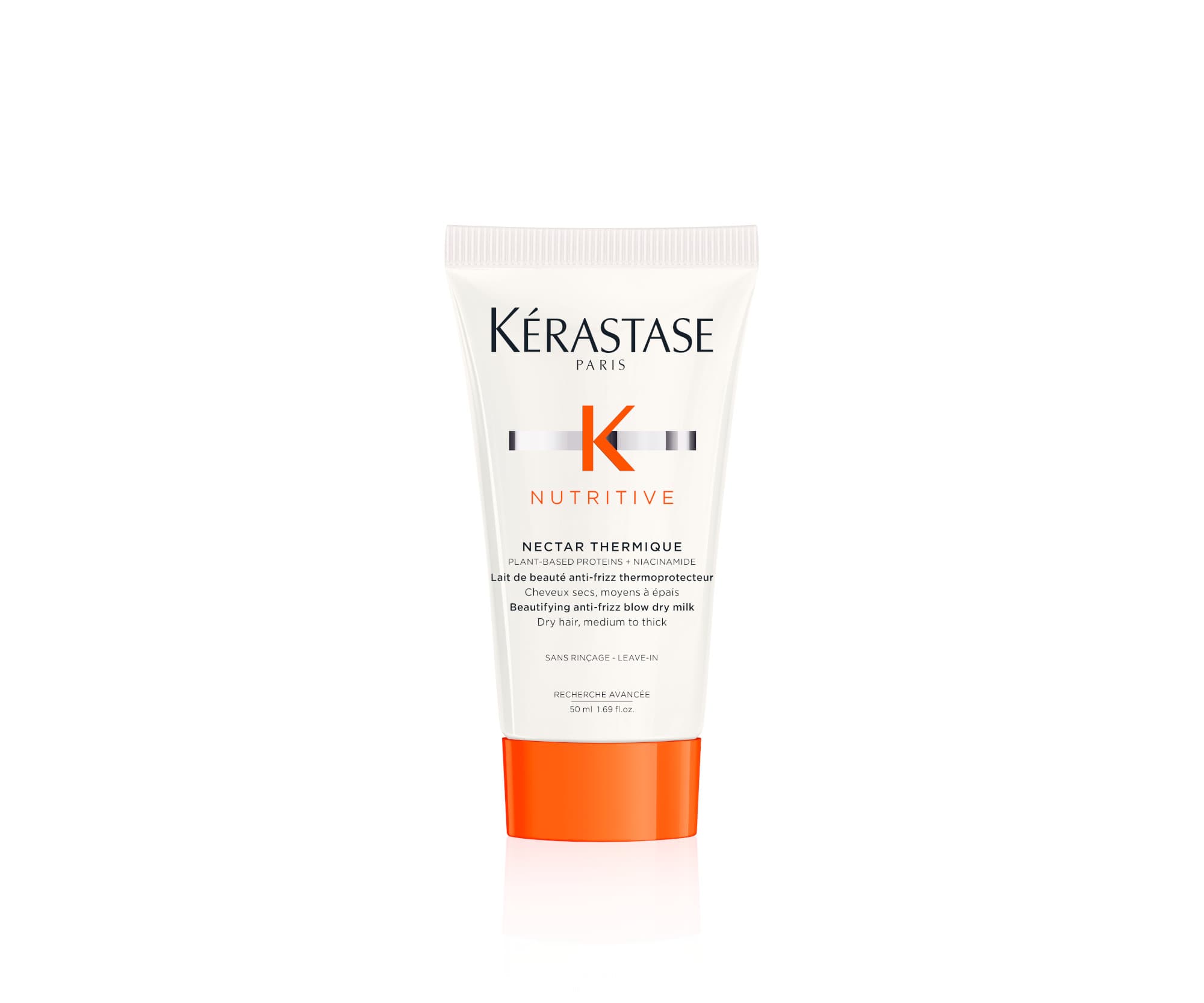 Termoochronne mleczko przeciw puszeniu się suchych włosów Kérastase Nutritive Nectar Thermique -