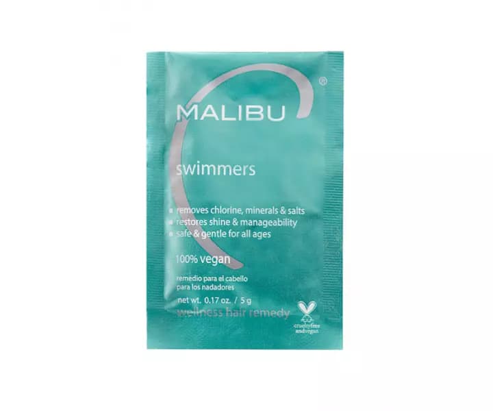 Kuracja do włosów zniszczonych działaniem soli morskiej i chloru Malibu C Swimmers Wellness -