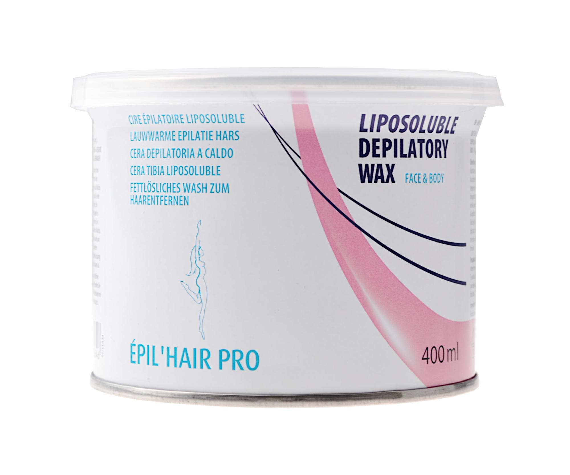 Wosk naturalny do depilacji Sibel Liposoluble Depilatory Wax - różowy -
