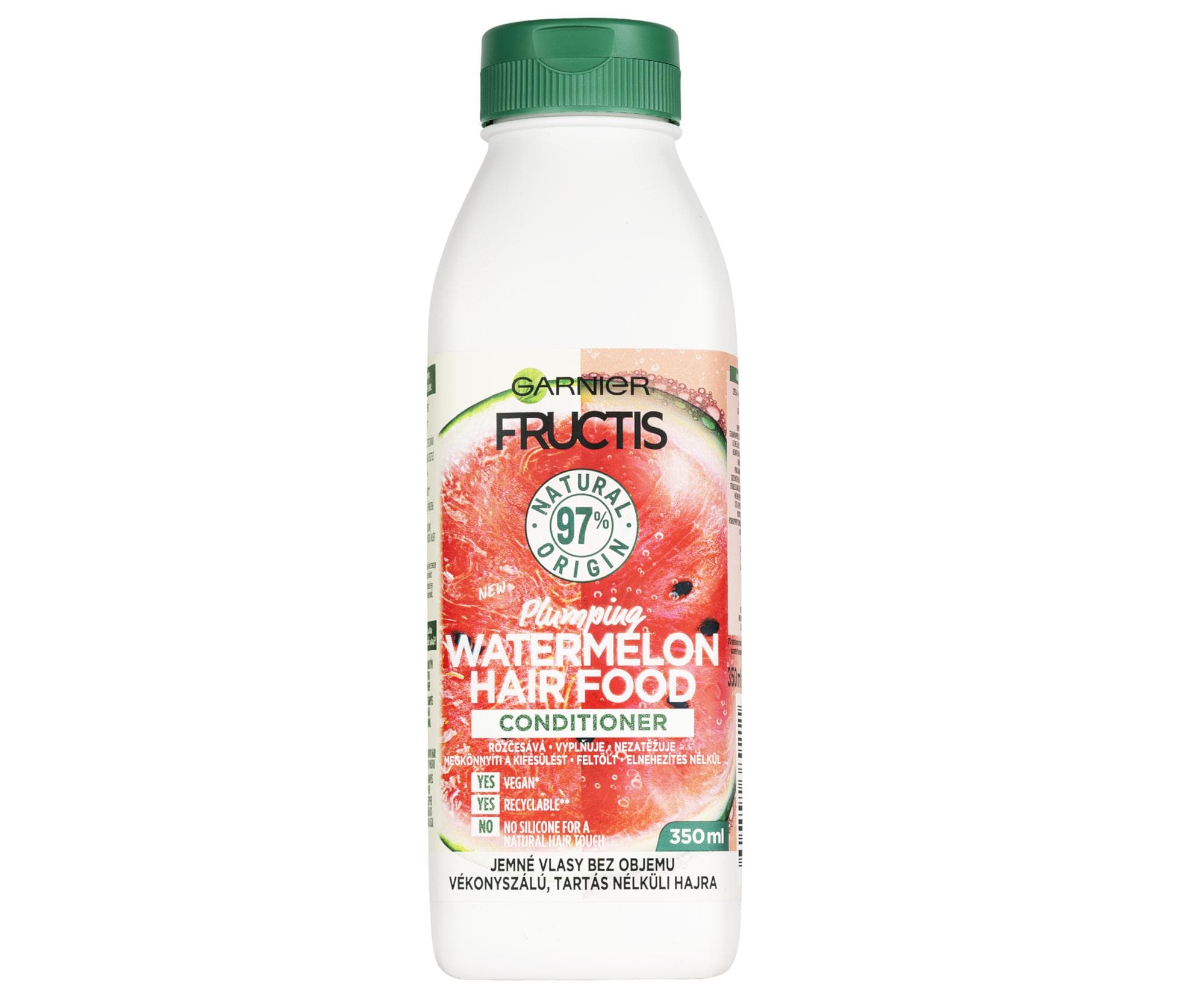 Odżywka do włosów cienkich bez objętości Garnier Fructis Watermelon Hair Food -