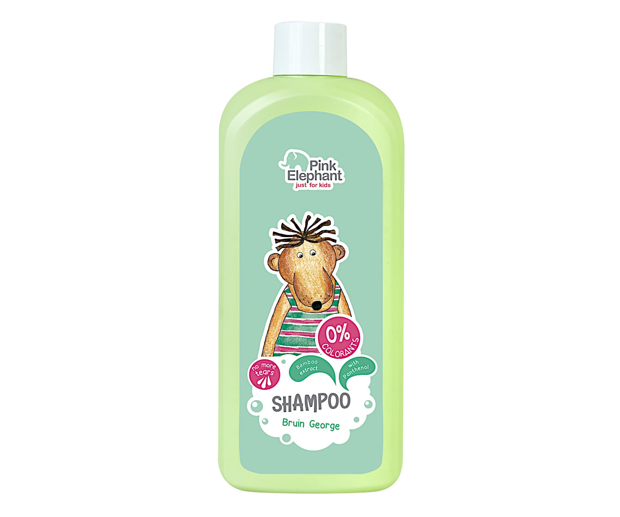 Delikatny szampon do włosów dla dzieci Teddy bear Pink Elephant -