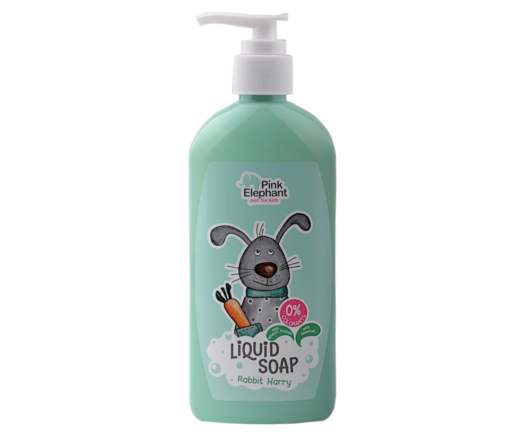 Mydło w płynie dla dzieci do całego ciała Pink Elephant Liquid Soap Rabbit Harry -
