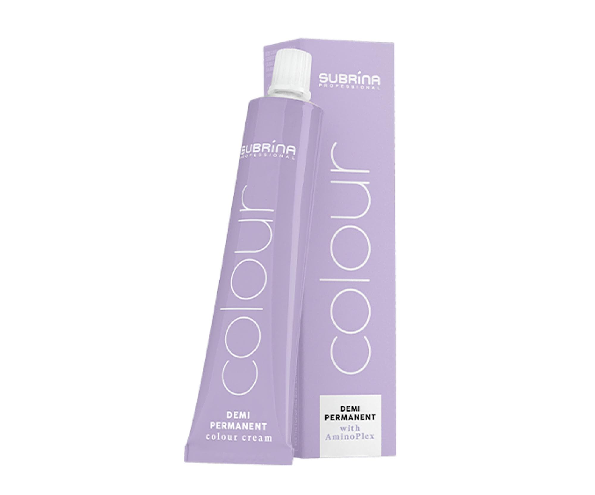 Farba do włosów Subrina Professional Demi Permanent - 9/13 - bardzo jasny blond popielato-złocisty