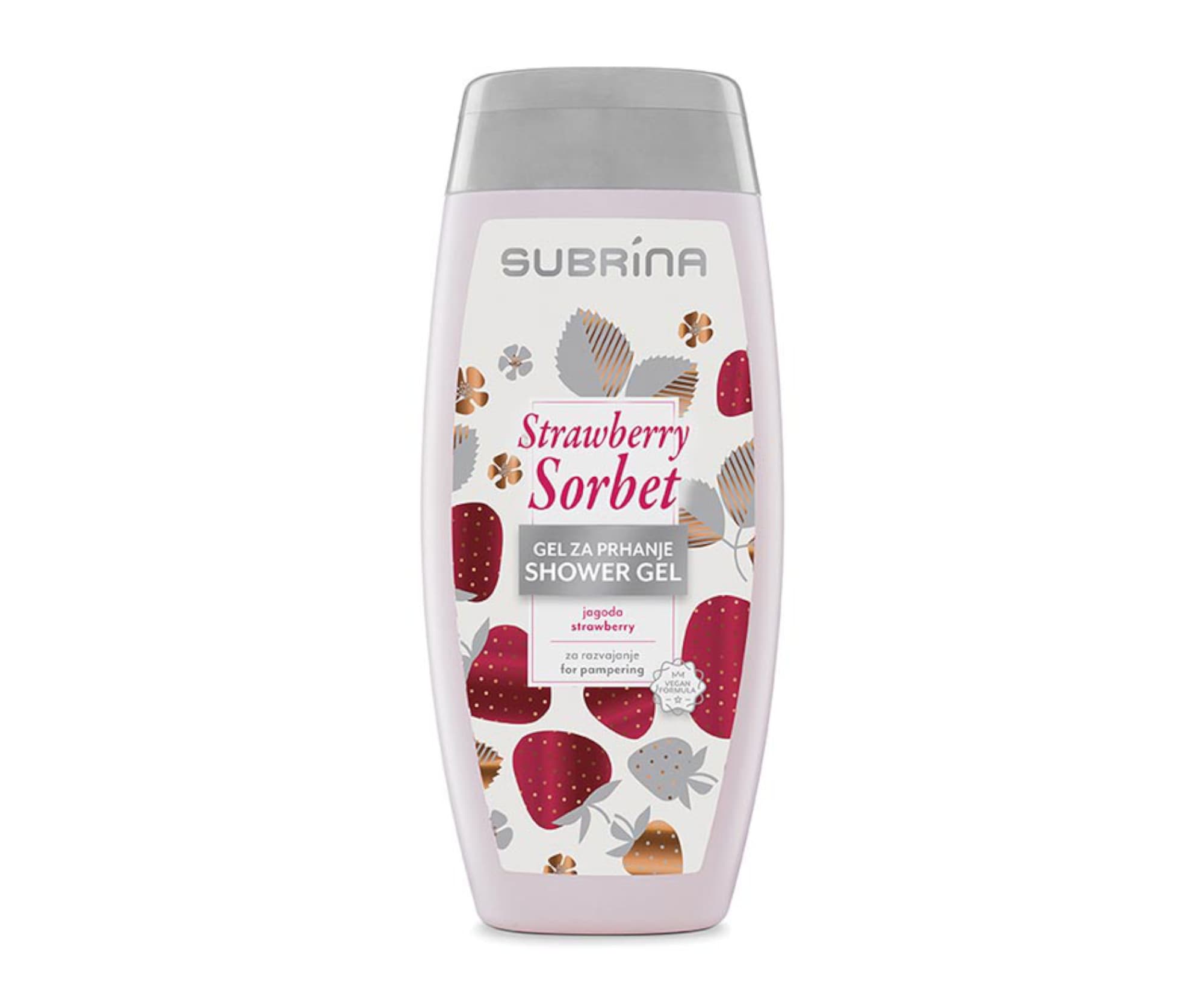 Żel pod prysznic Subrina Strawberry Sorbet - truskawka -